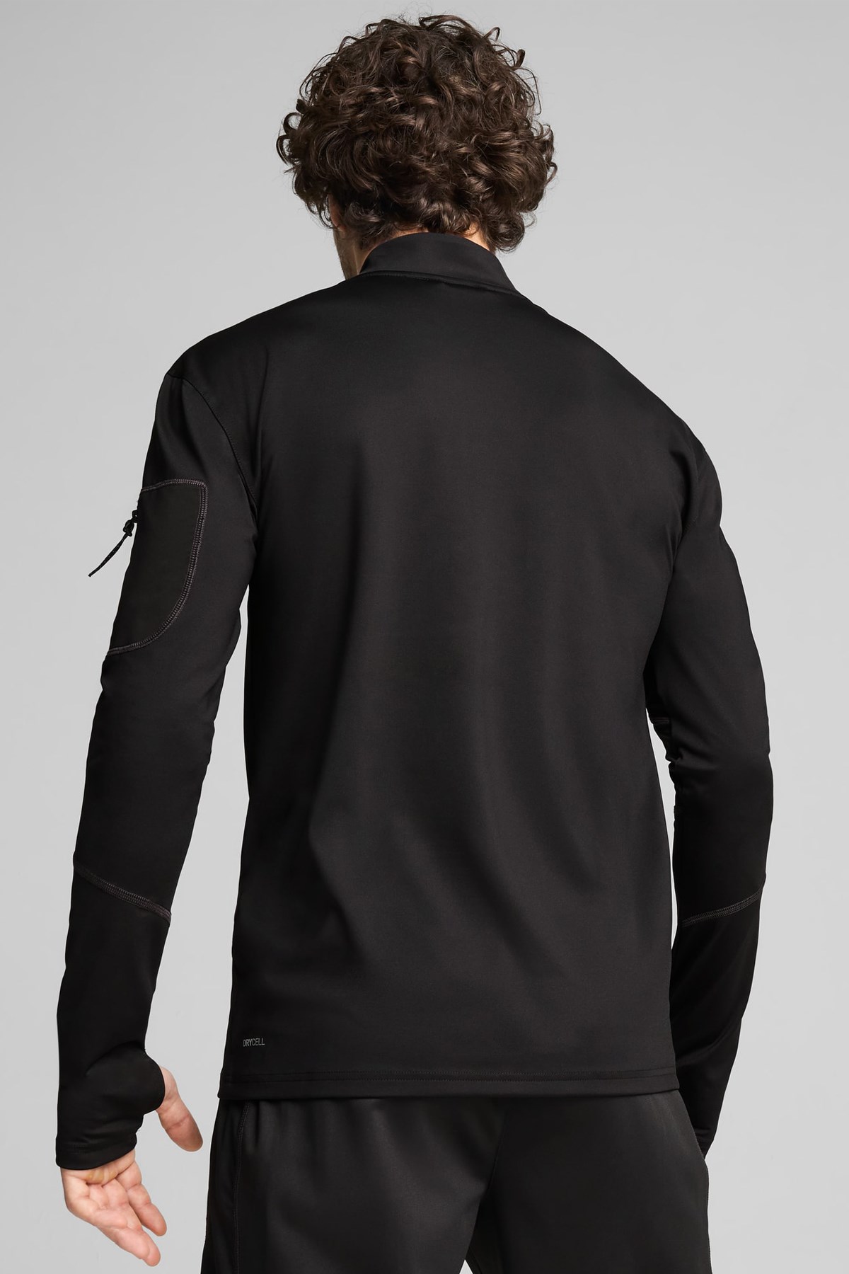 Puma Quarter Zip Erkek Fermuarlı Sweatshirt 52570401 Siyah