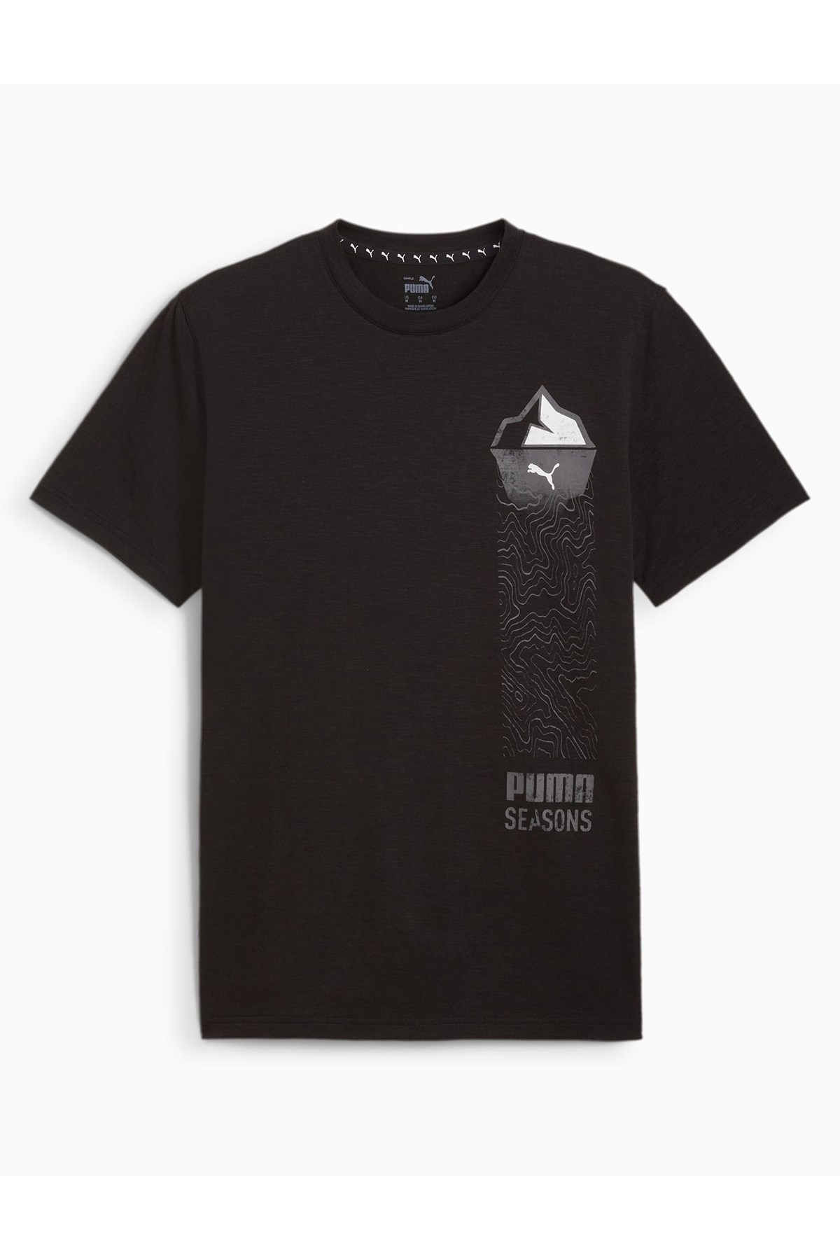 Puma Men S Seasons Trail Erkek Tişört 52586001 Siyah