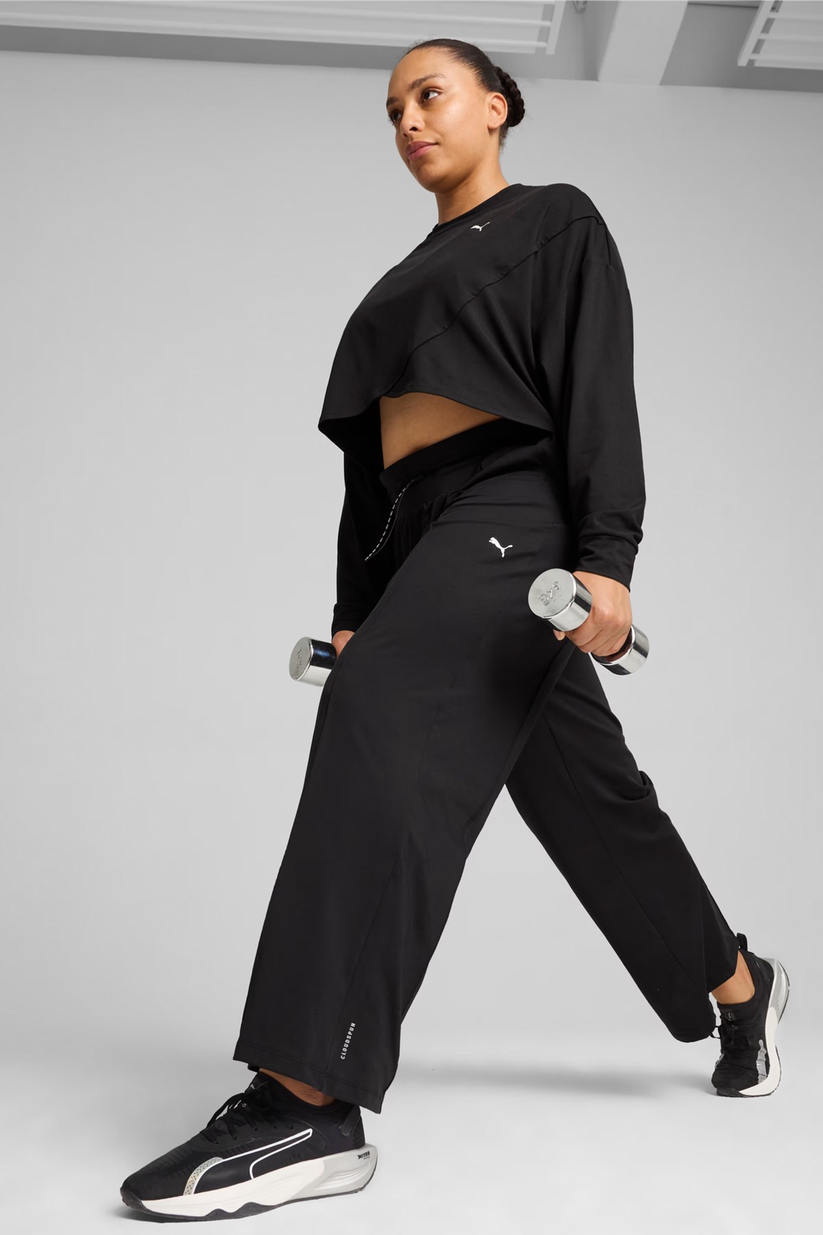 Puma Cloudspun Kadın Sweatshirt 52587901 Siyah