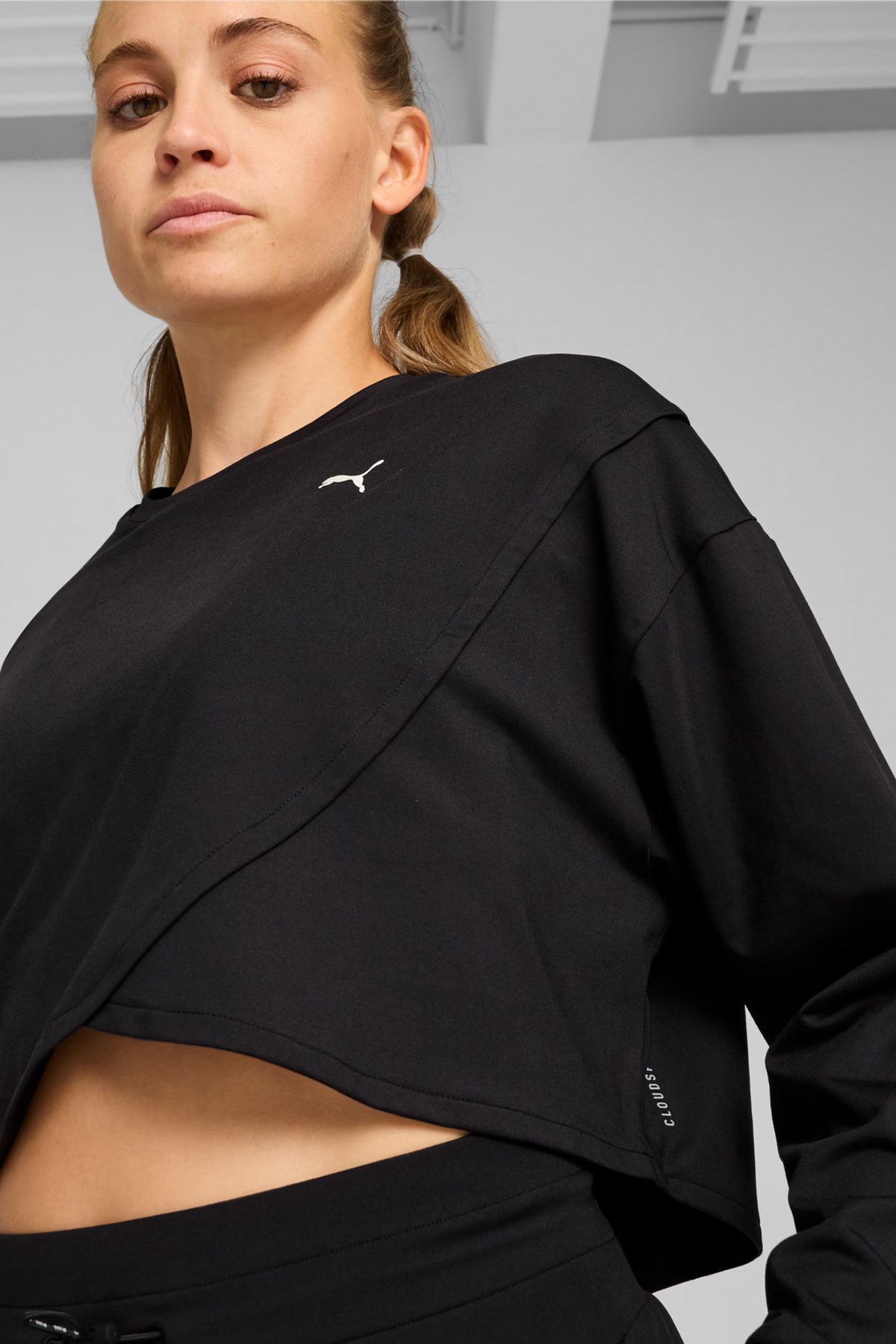 Puma Cloudspun Kadın Sweatshirt 52587901 Siyah