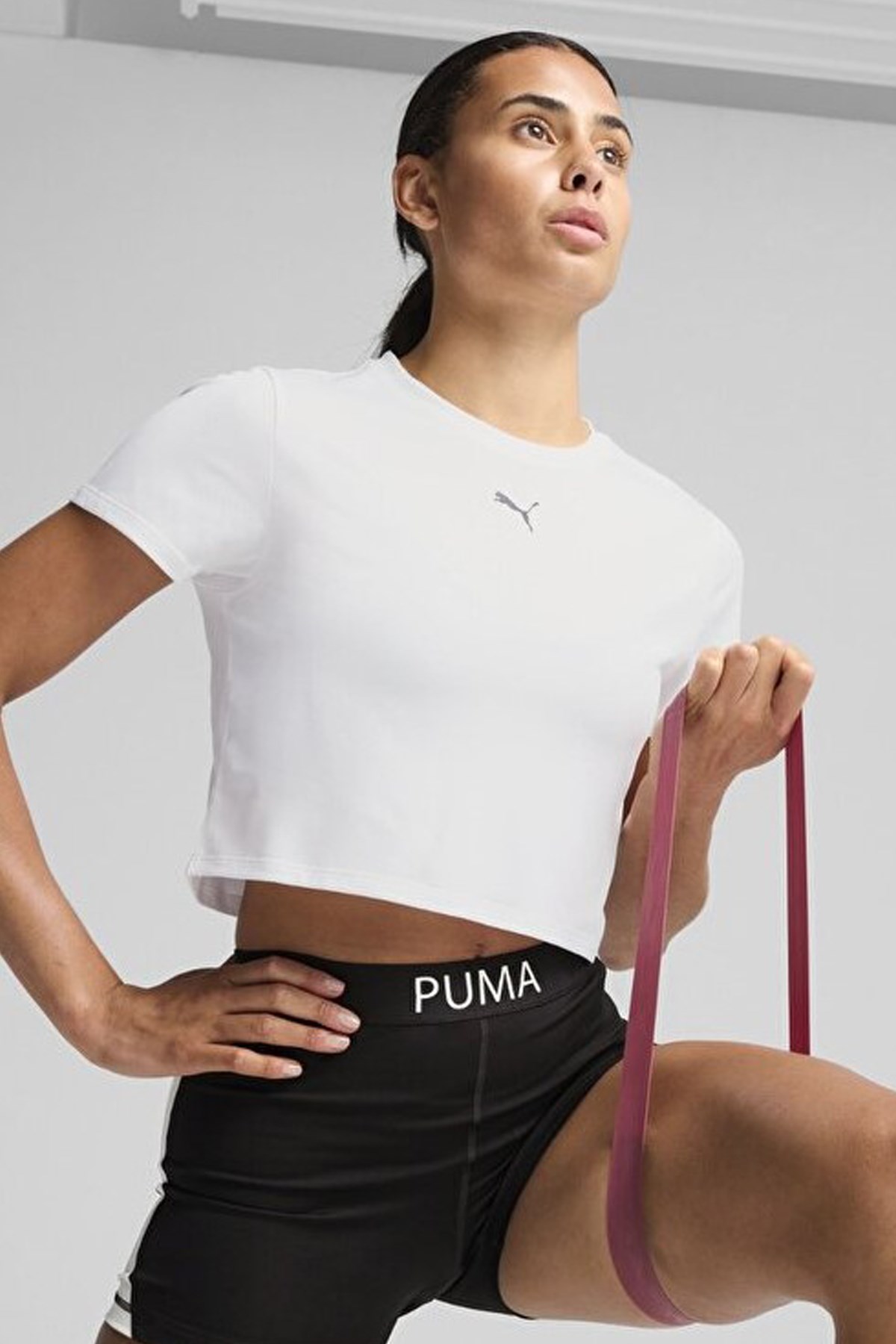 Puma Tad Essential Kadın Tişört 52589402 Beyaz