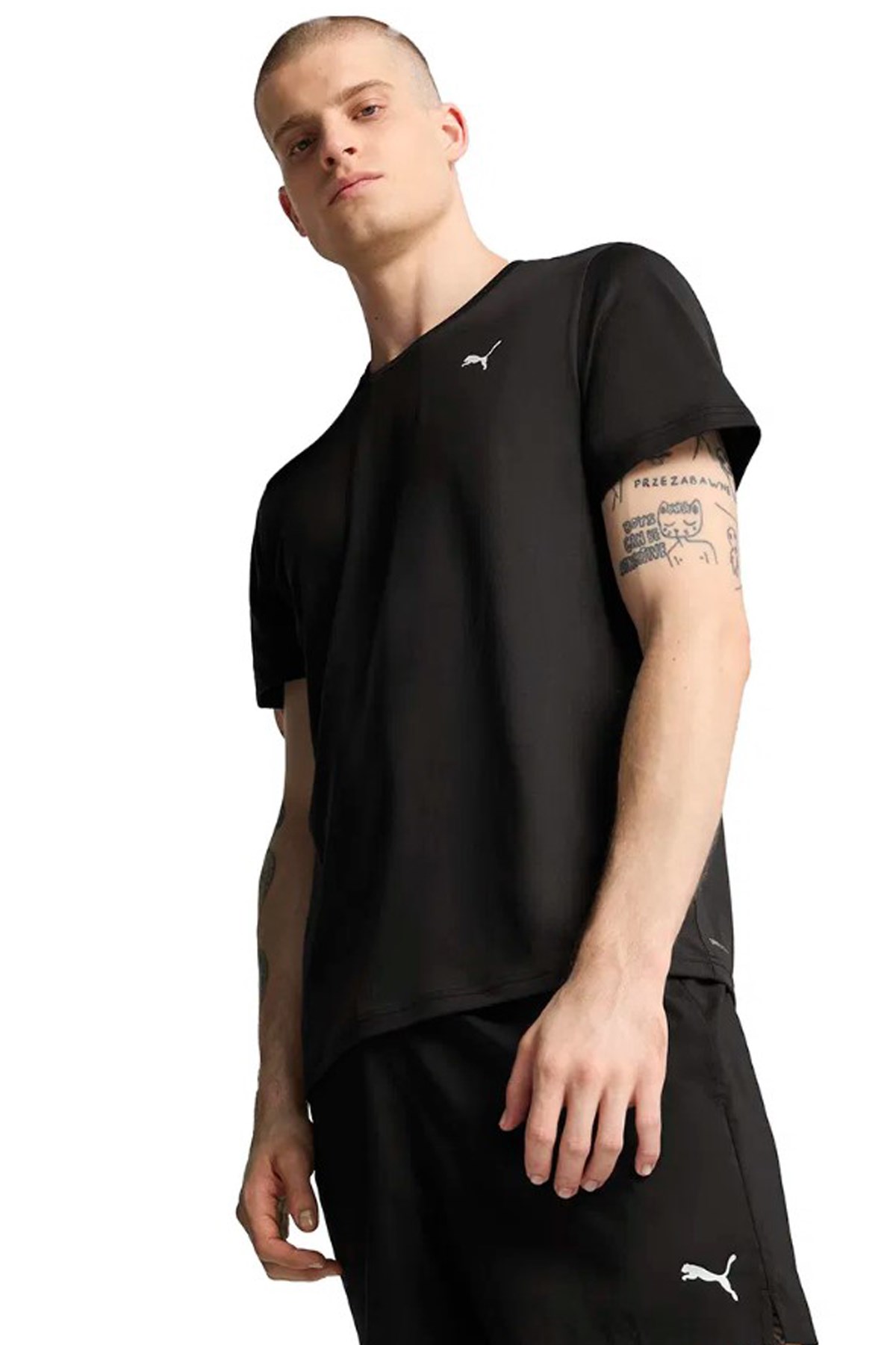 Puma Tad Ess Erkek Tişört 52590801 Siyah