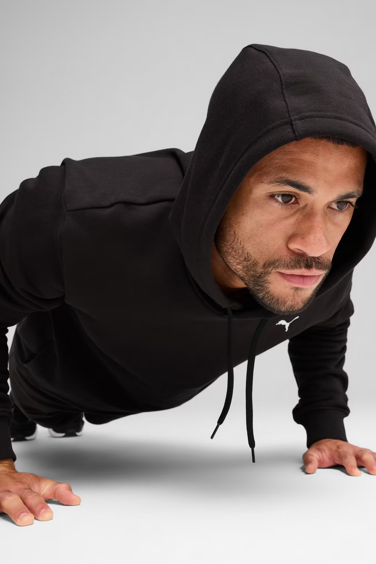 Puma Tad Ess French Erkek Sweatshirt Siyah