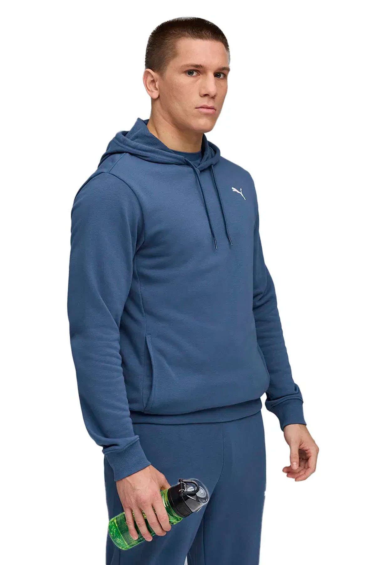 Puma Tad Ess French Erkek Sweatshirt Mavi