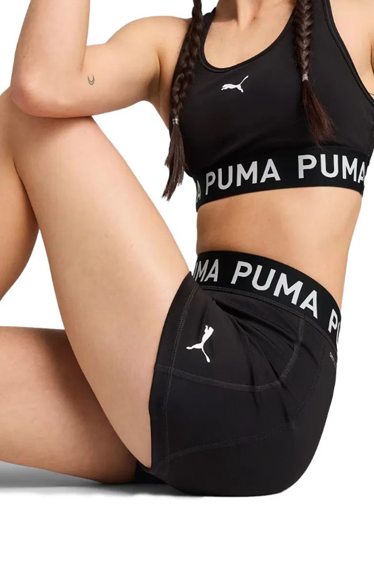 Puma Strong 3 Kadın Şort 52600201 Siyah