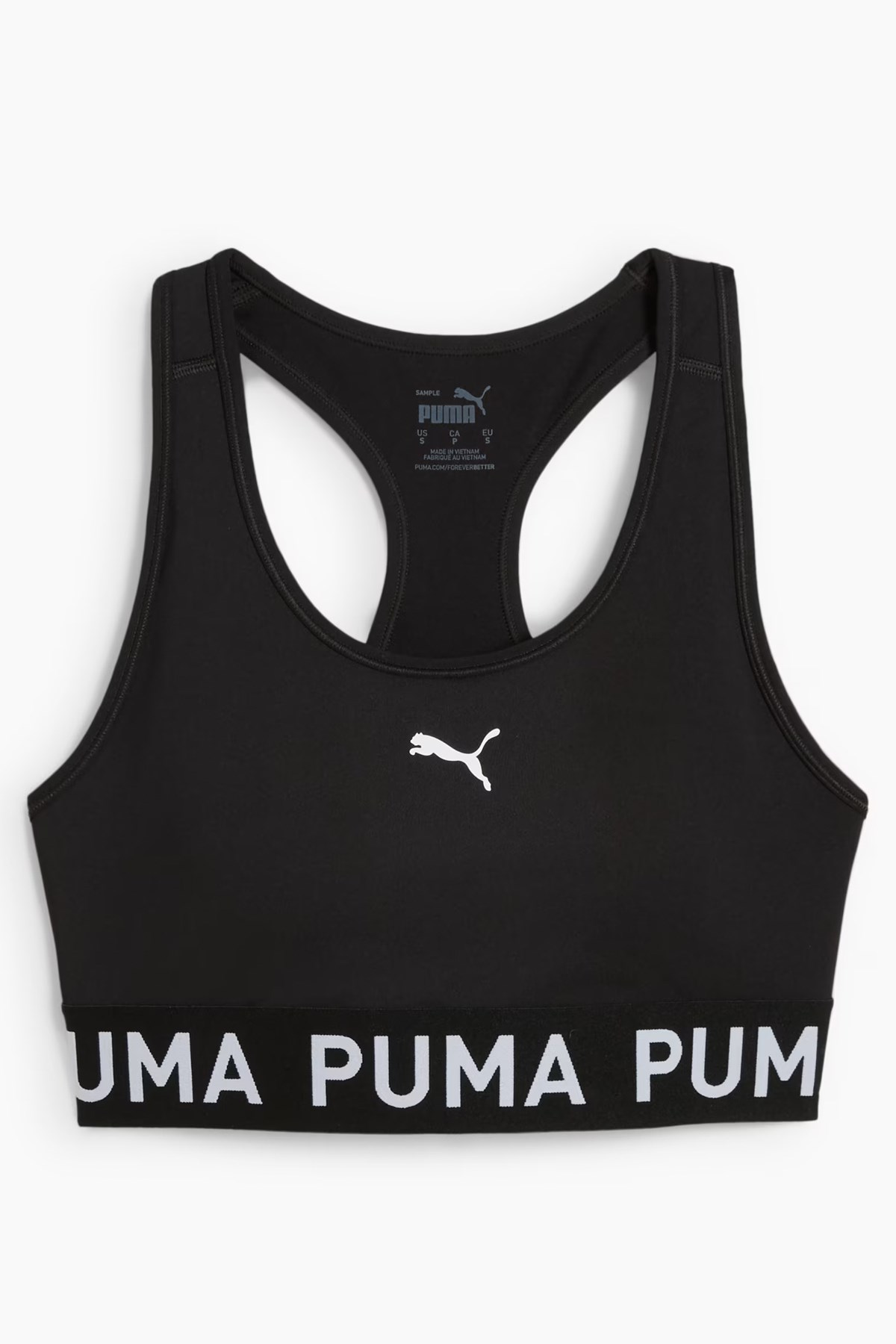 Puma 4Keeps Elastic Kadın Bra 52696201 Siyah