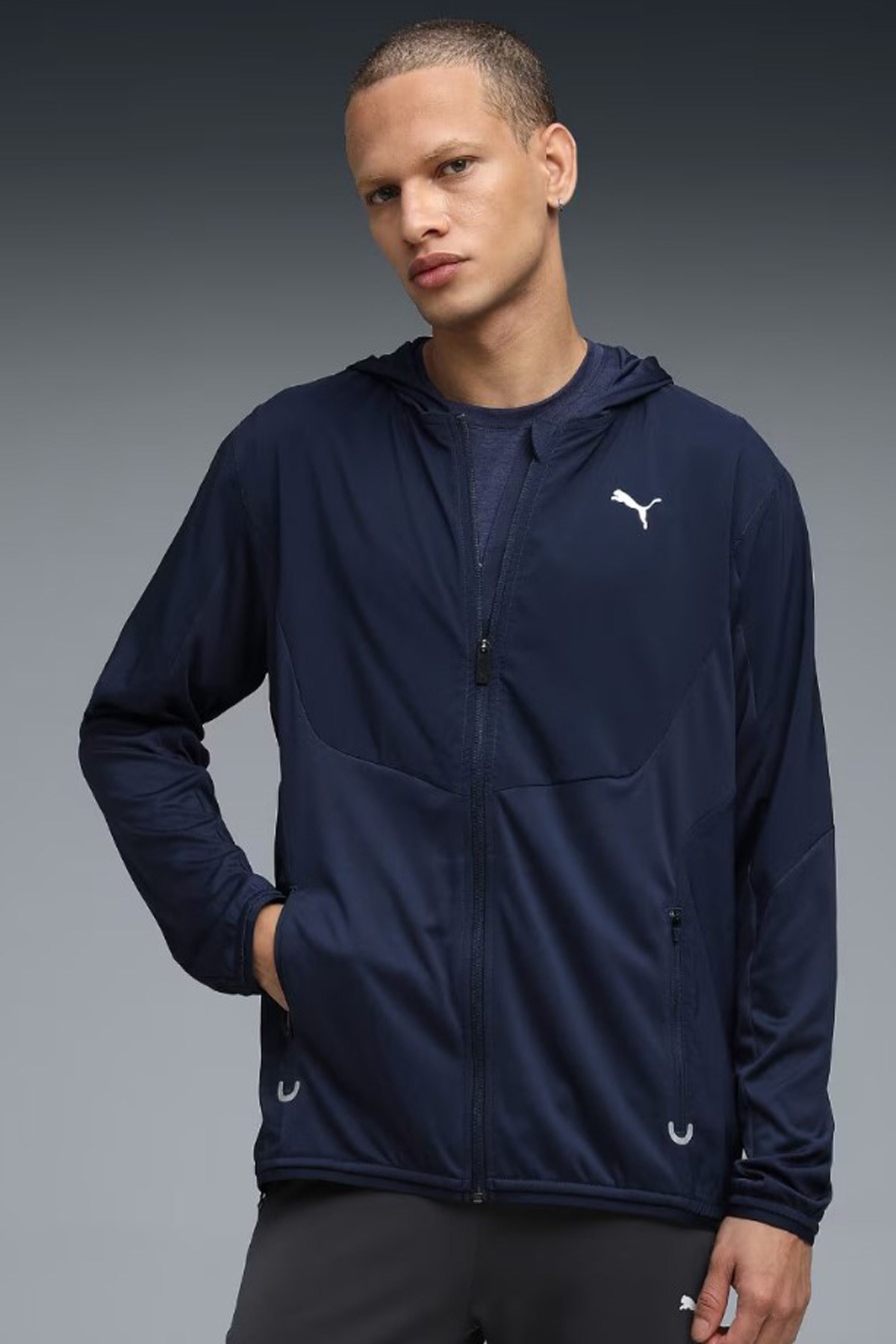 Puma M Flex Fabrıc Mıx Erkek Ceket 52758814 Lacivert