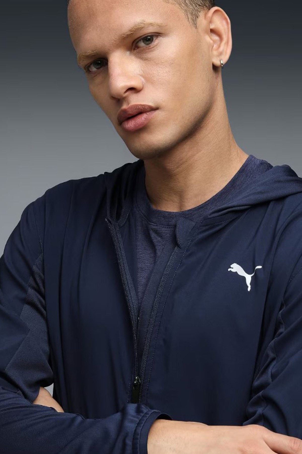 Puma M Flex Fabrıc Mıx Erkek Ceket 52758814 Lacivert