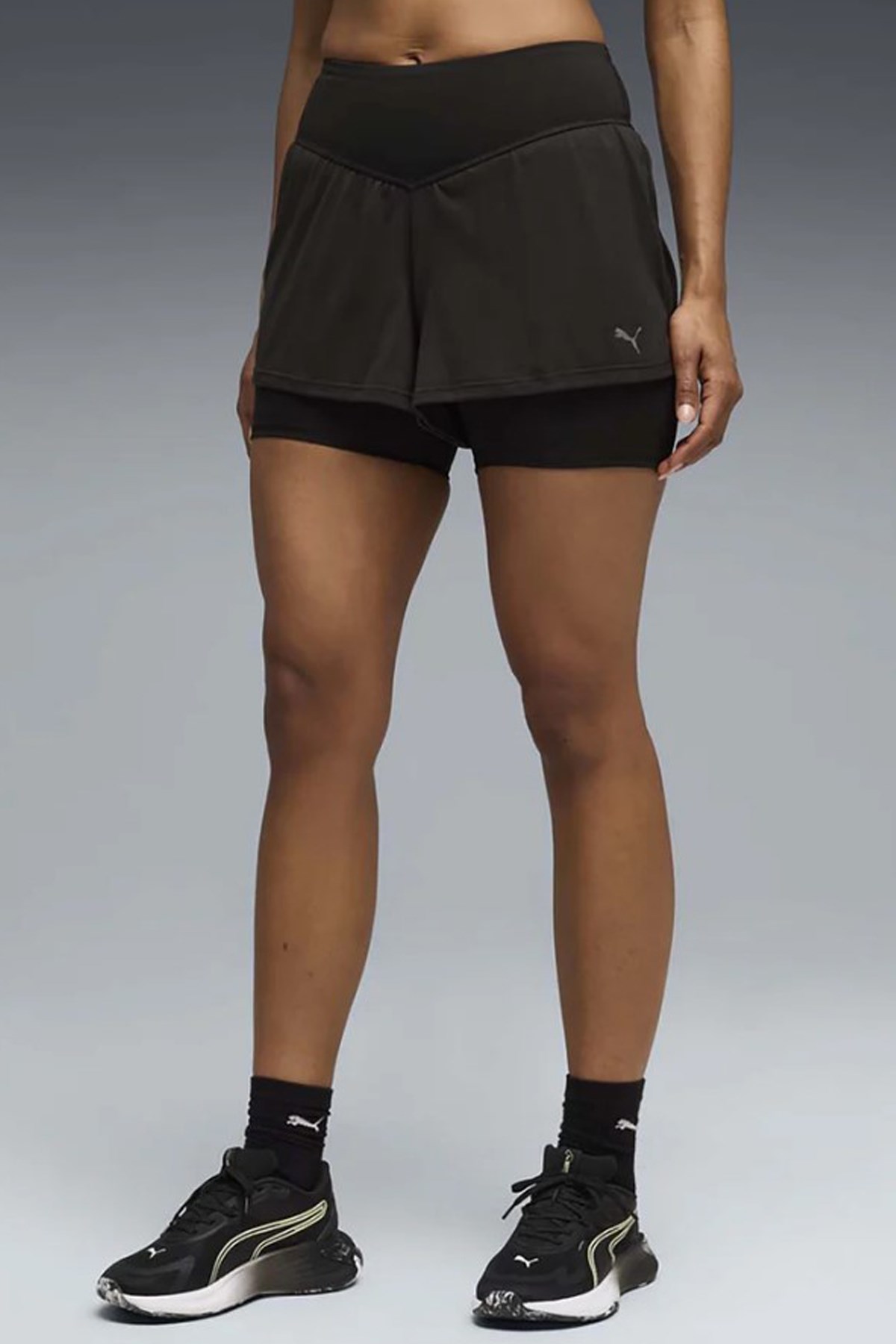 Puma Shape Kadın Şort 52847501 Siyah