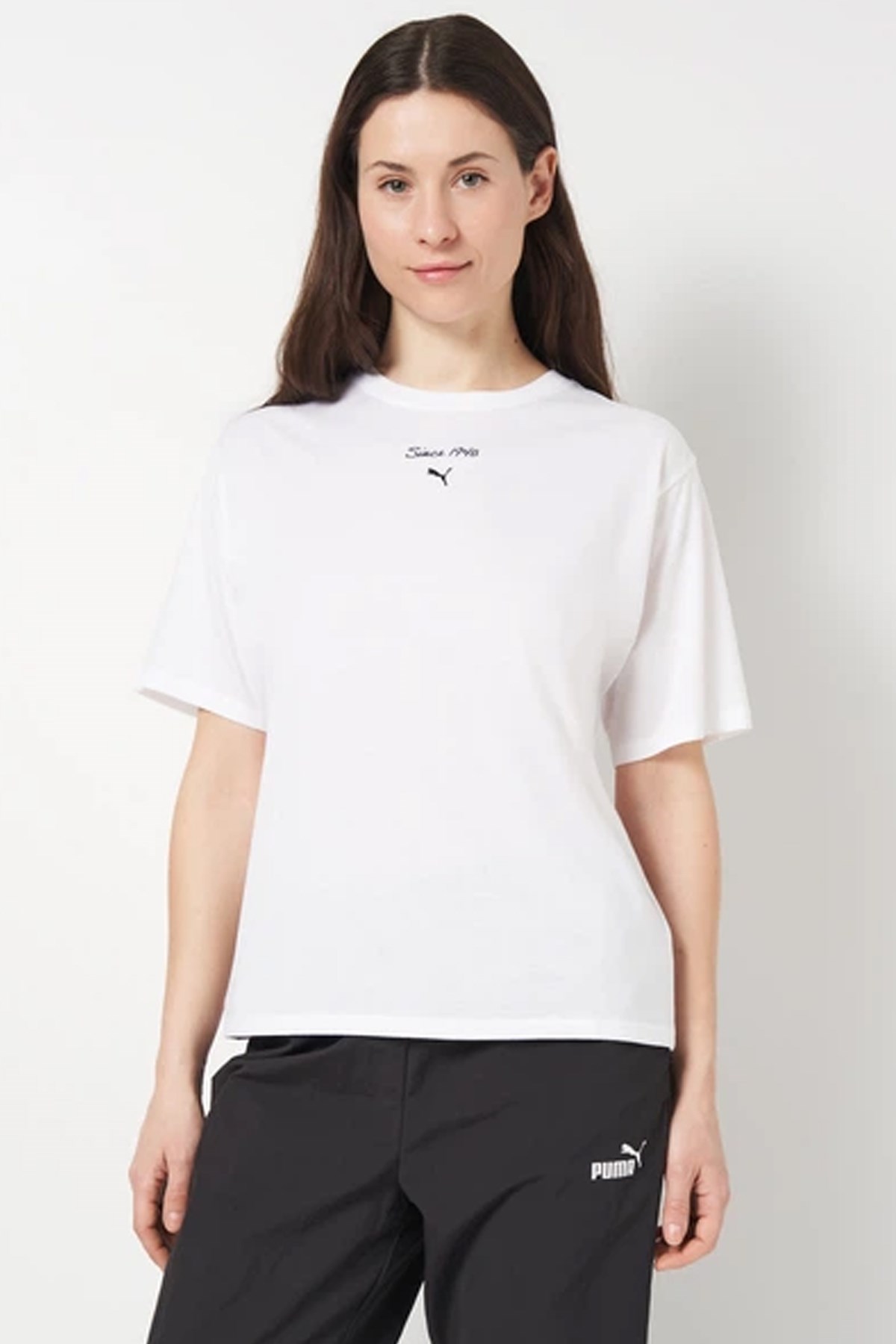 Puma Since 48 Graphic Tee Kadın Tişört 52849102 Beyaz