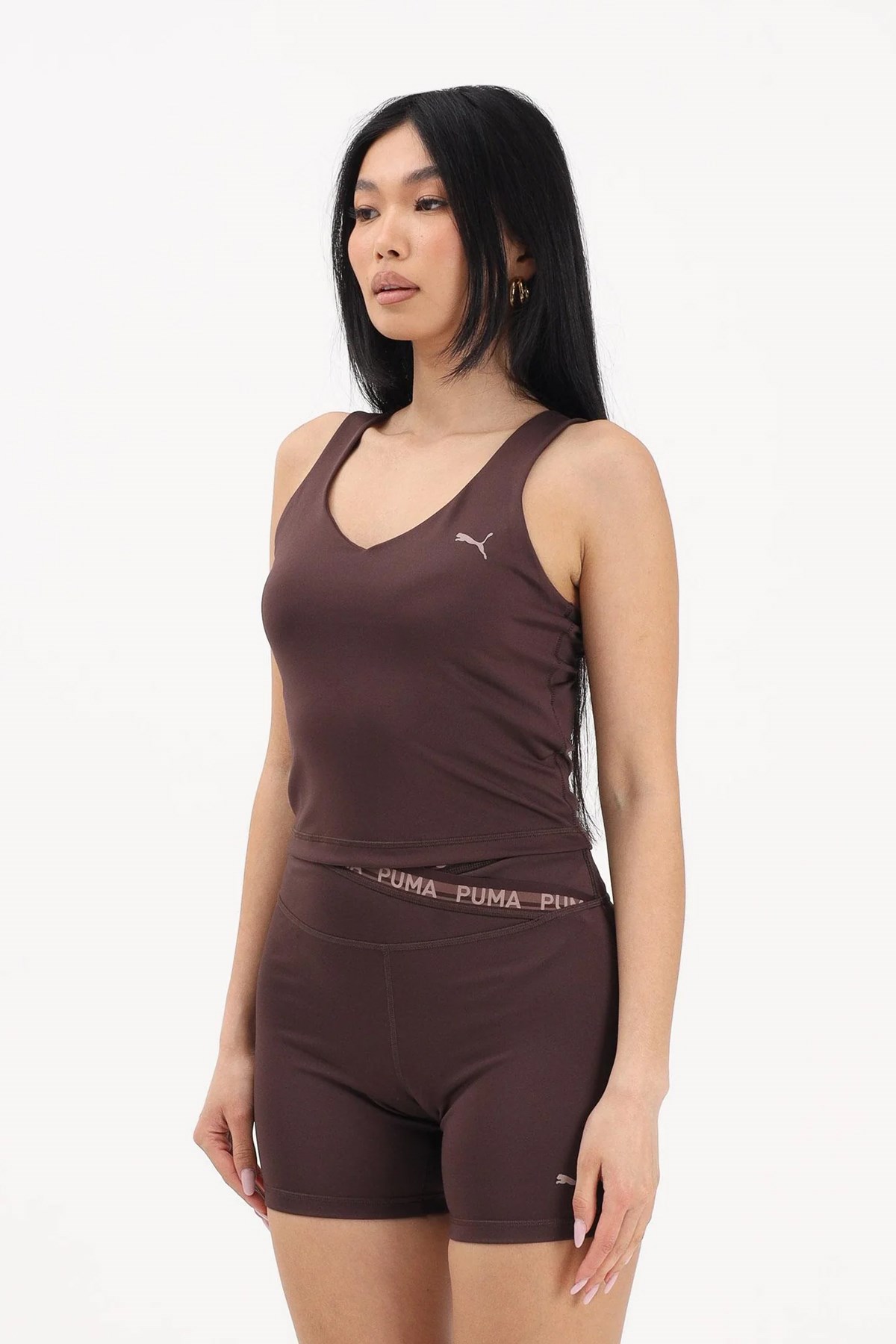 Puma Strong Tank Kadın Atlet 52849513 Kahverengi