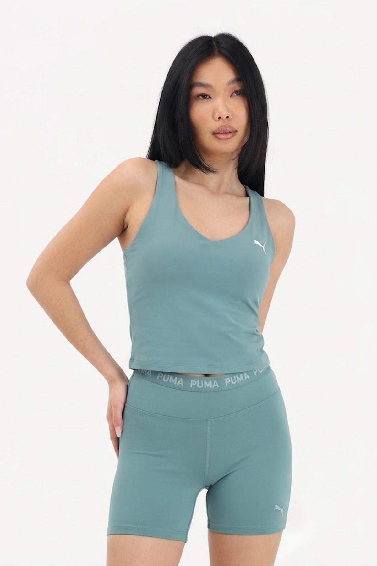 Puma Strong Tank Kadın Atlet 52849546 Mavi