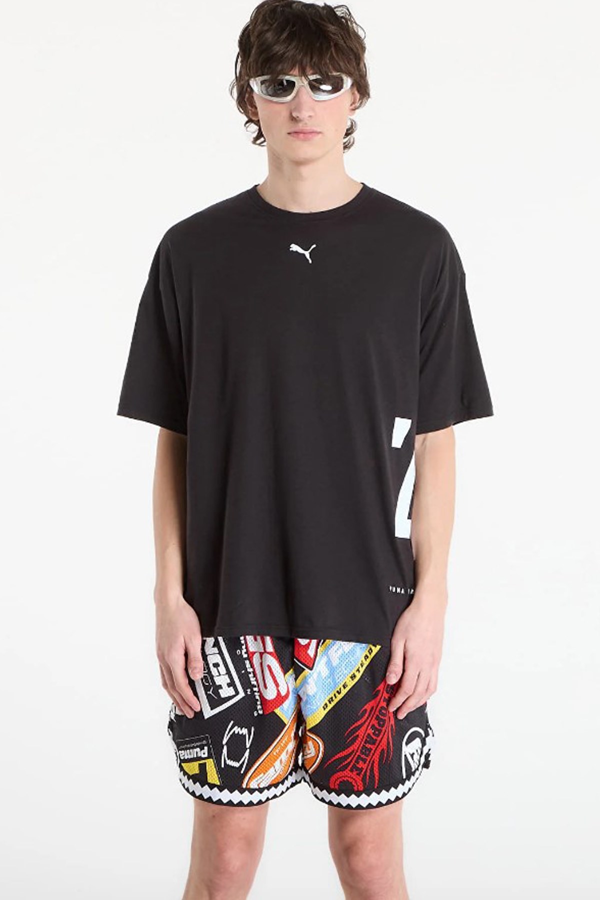 Puma Graphic Erkek Tişört 52852801 Siyah