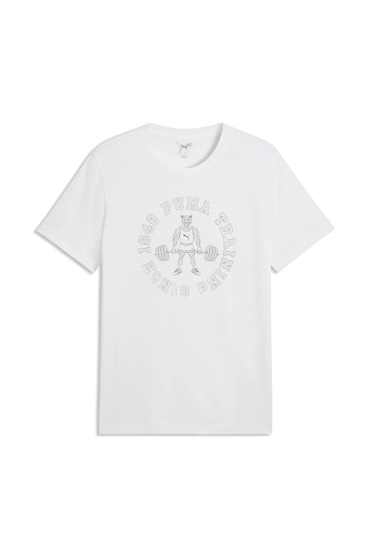 Puma Graphic Erkek Tişört 52853102 Beyaz