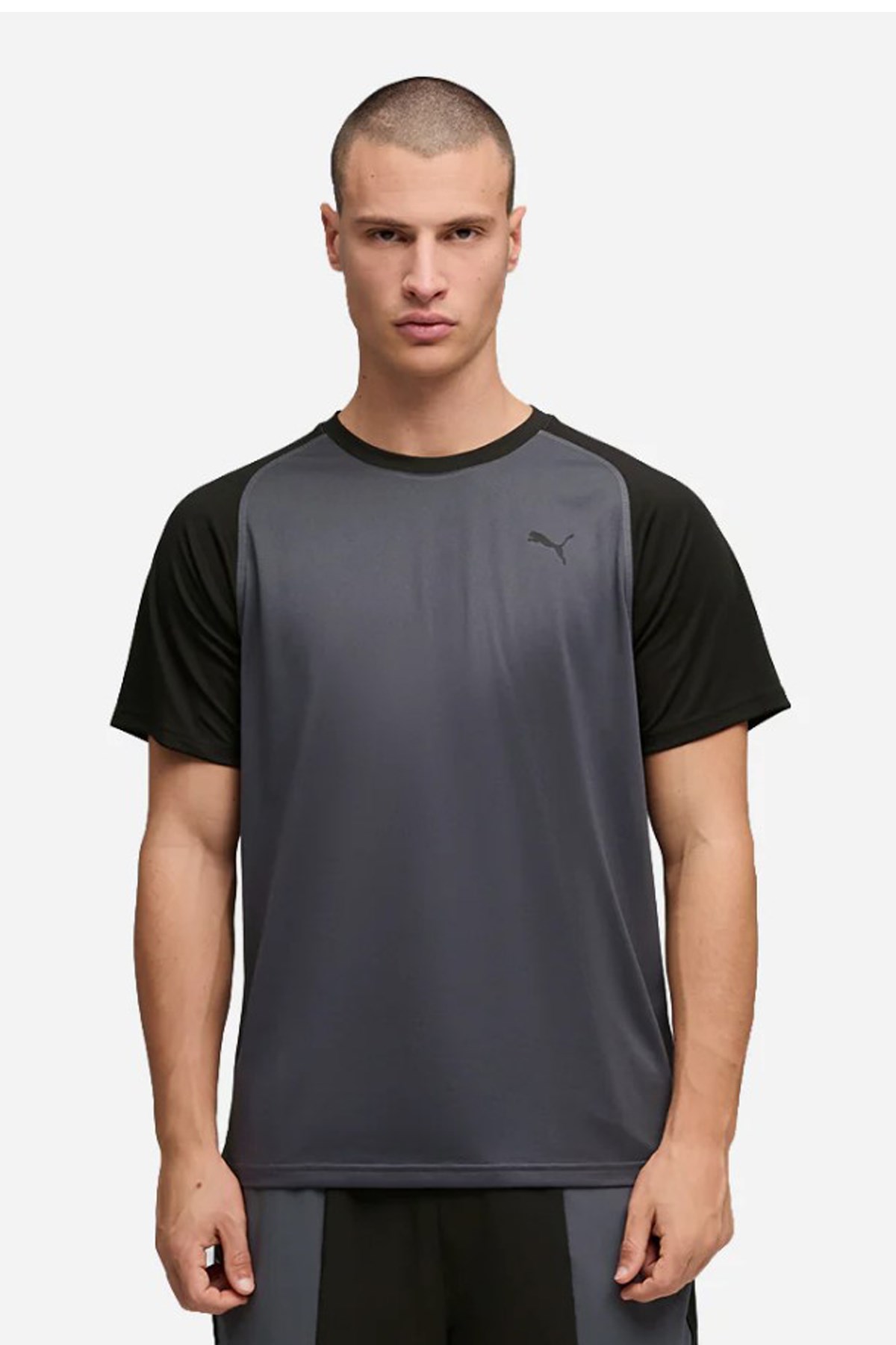 Puma Pwrtrain Erkek Tişört 52853599 Gri