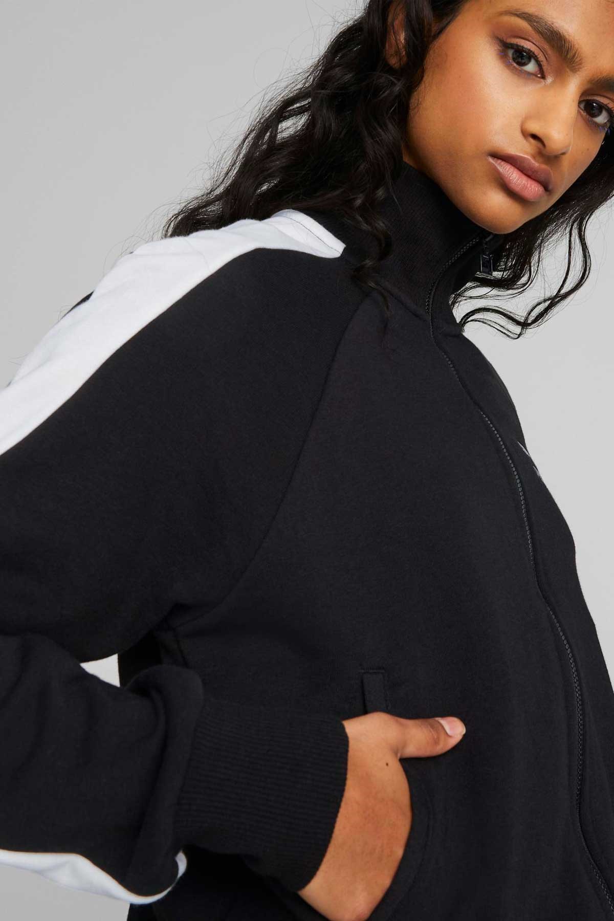 Puma Iconic T7 Kadın Sweatshirt 53007801 Siyah