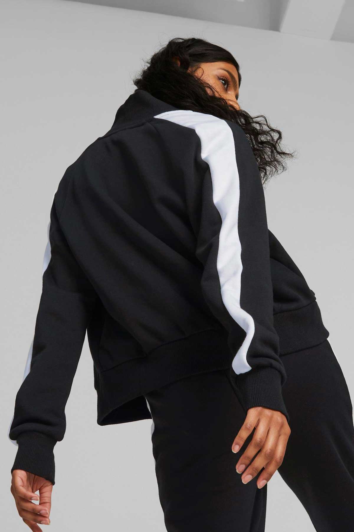 Puma Iconic T7 Kadın Sweatshirt 53007801 Siyah