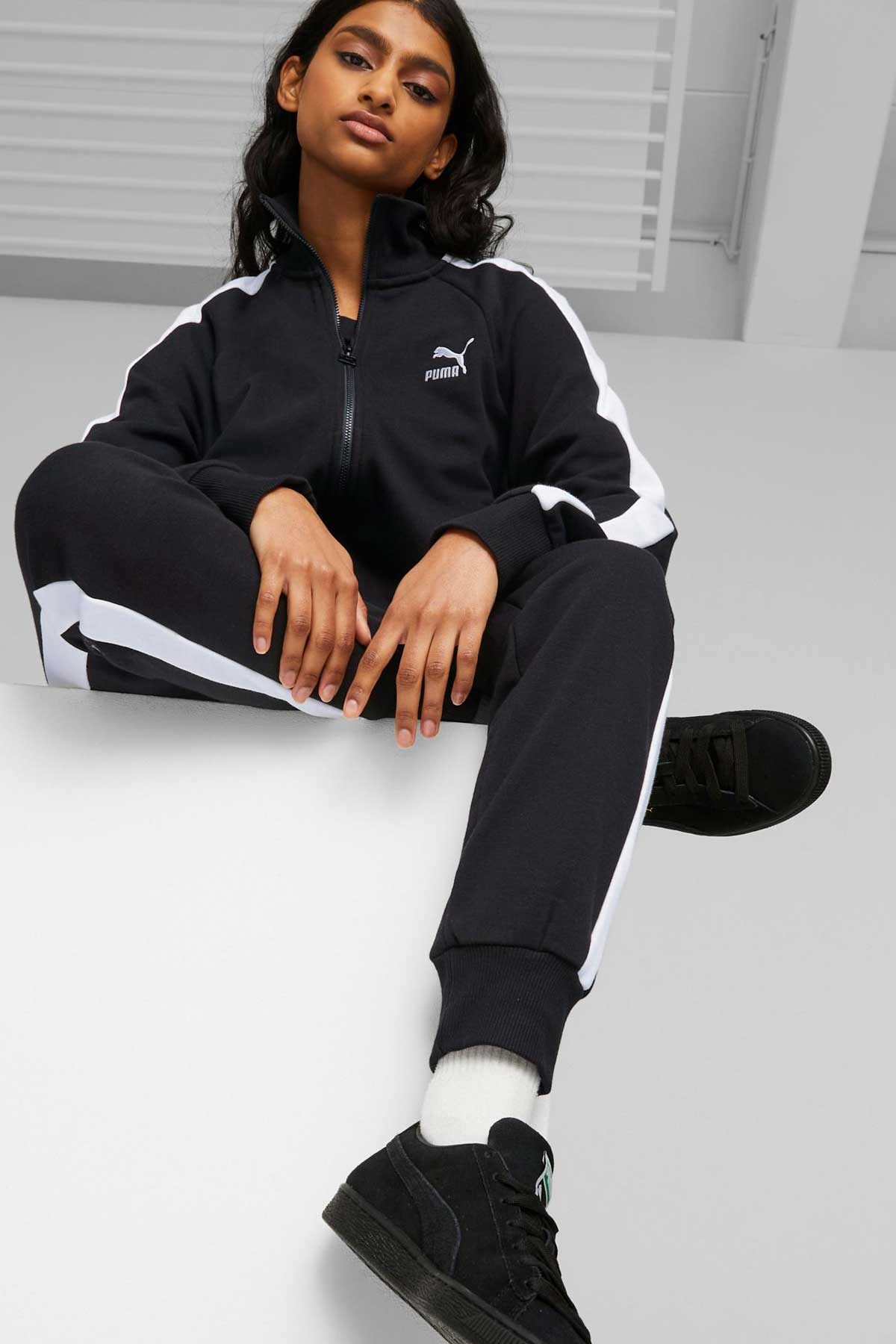 Puma Iconic T7 Kadın Sweatshirt 53007801 Siyah