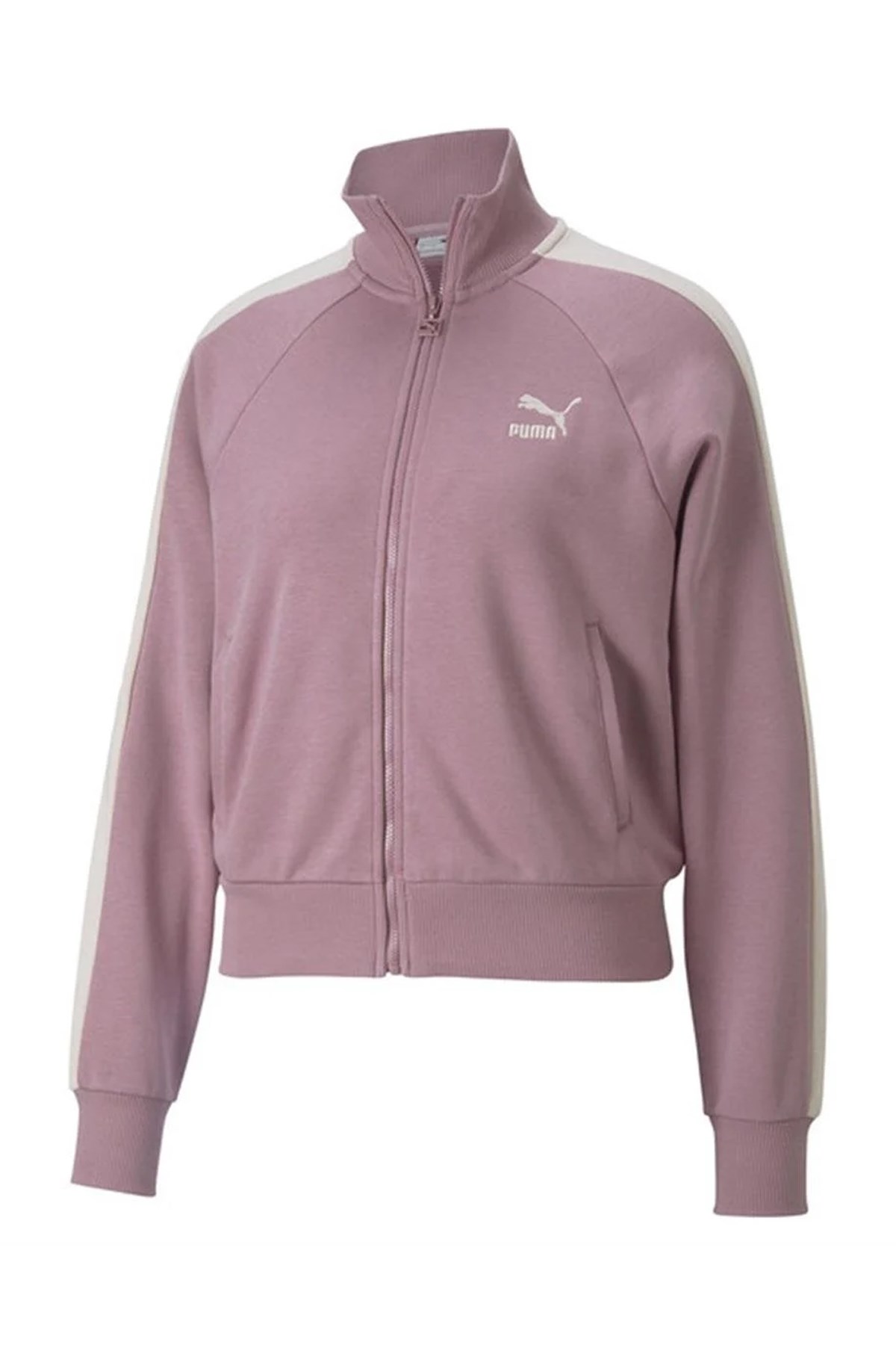Puma Iconic T7 Track Kadın Sweatshirt 53007946 Mor