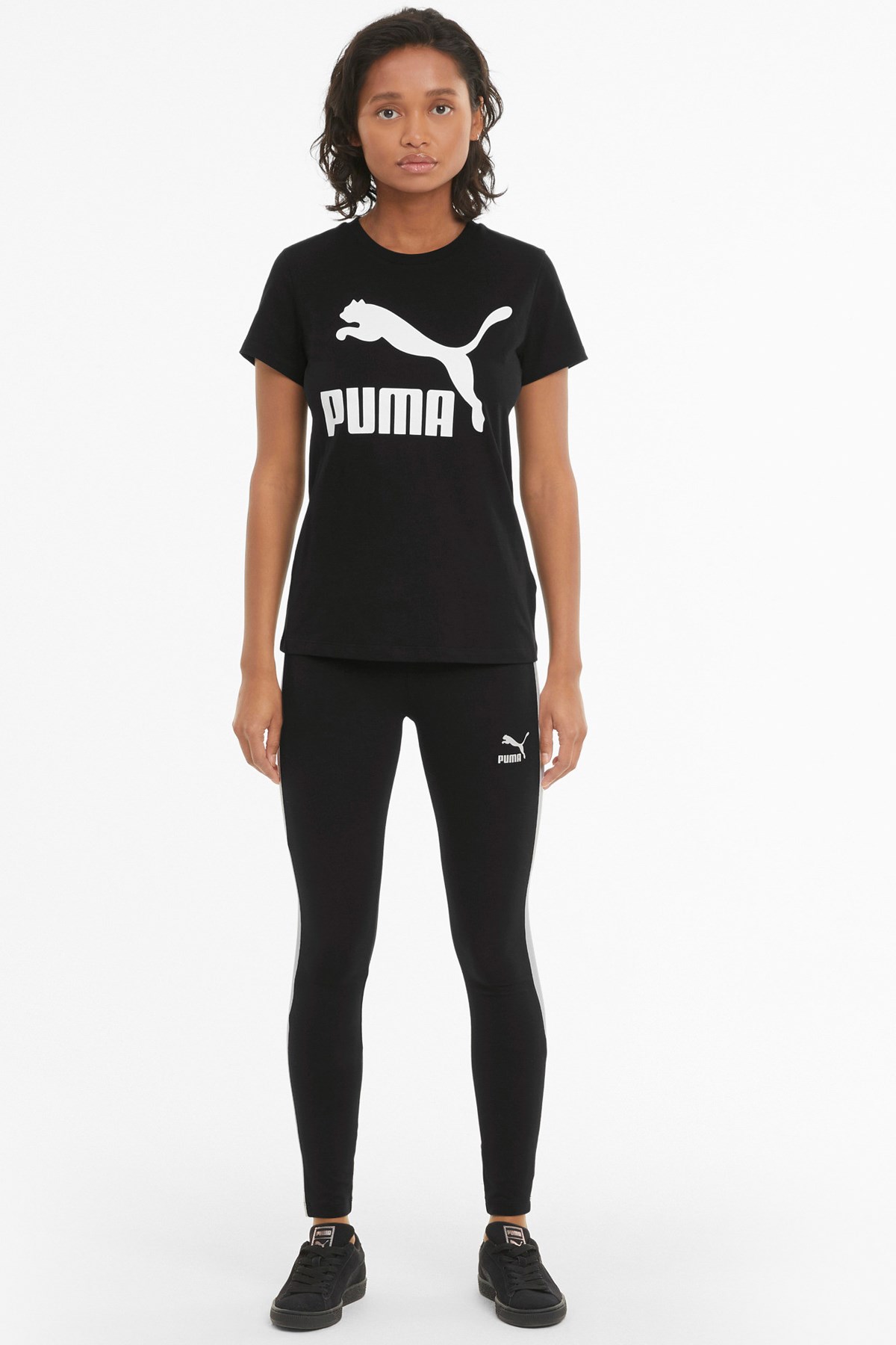 Puma Iconic T7 Kadın Tayt 53008001 Siyah