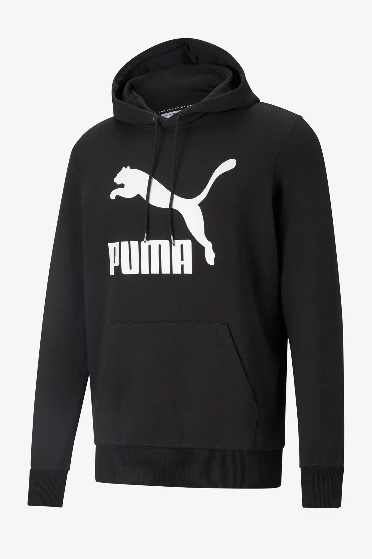 Puma Classics Logo Erkek Kapüşonlu Sweat 53008401 Siyah