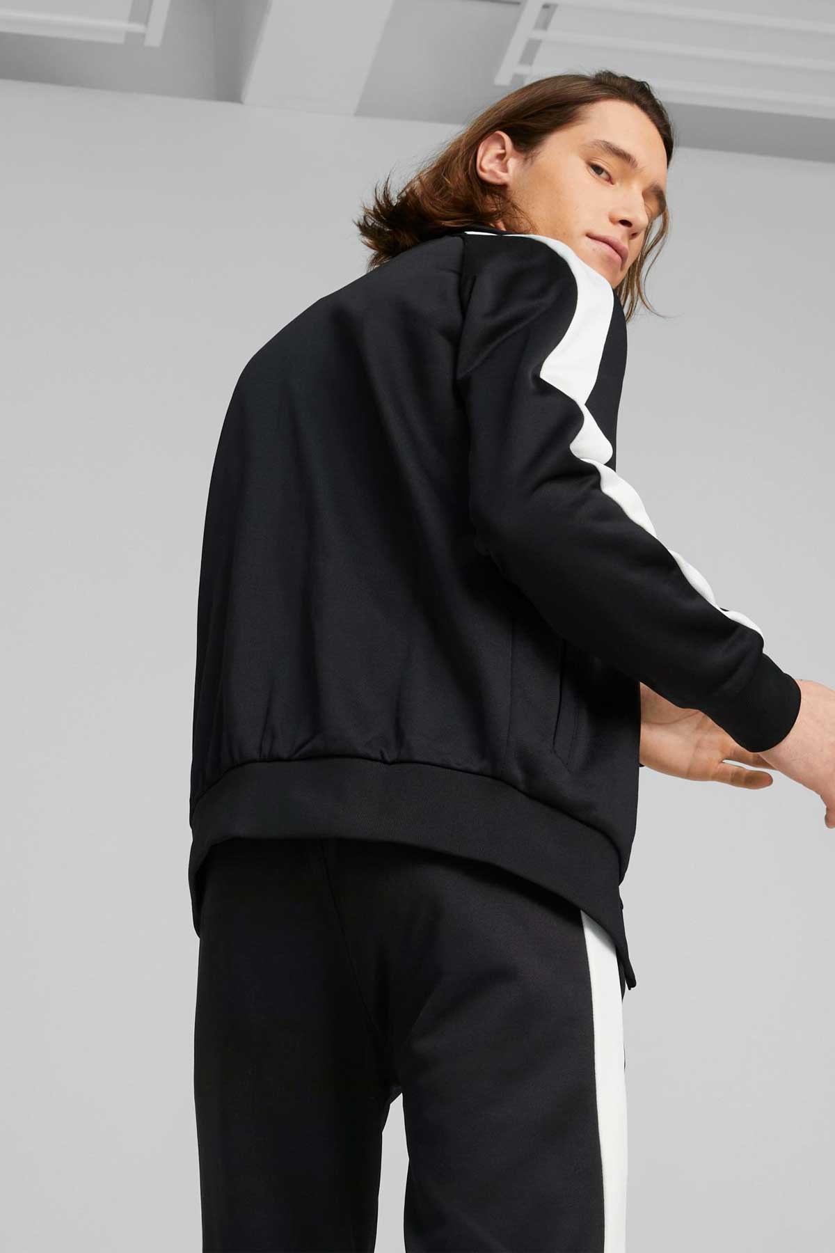 Puma Iconic T7 Erkek Sweatshirt 53009401 Siyah