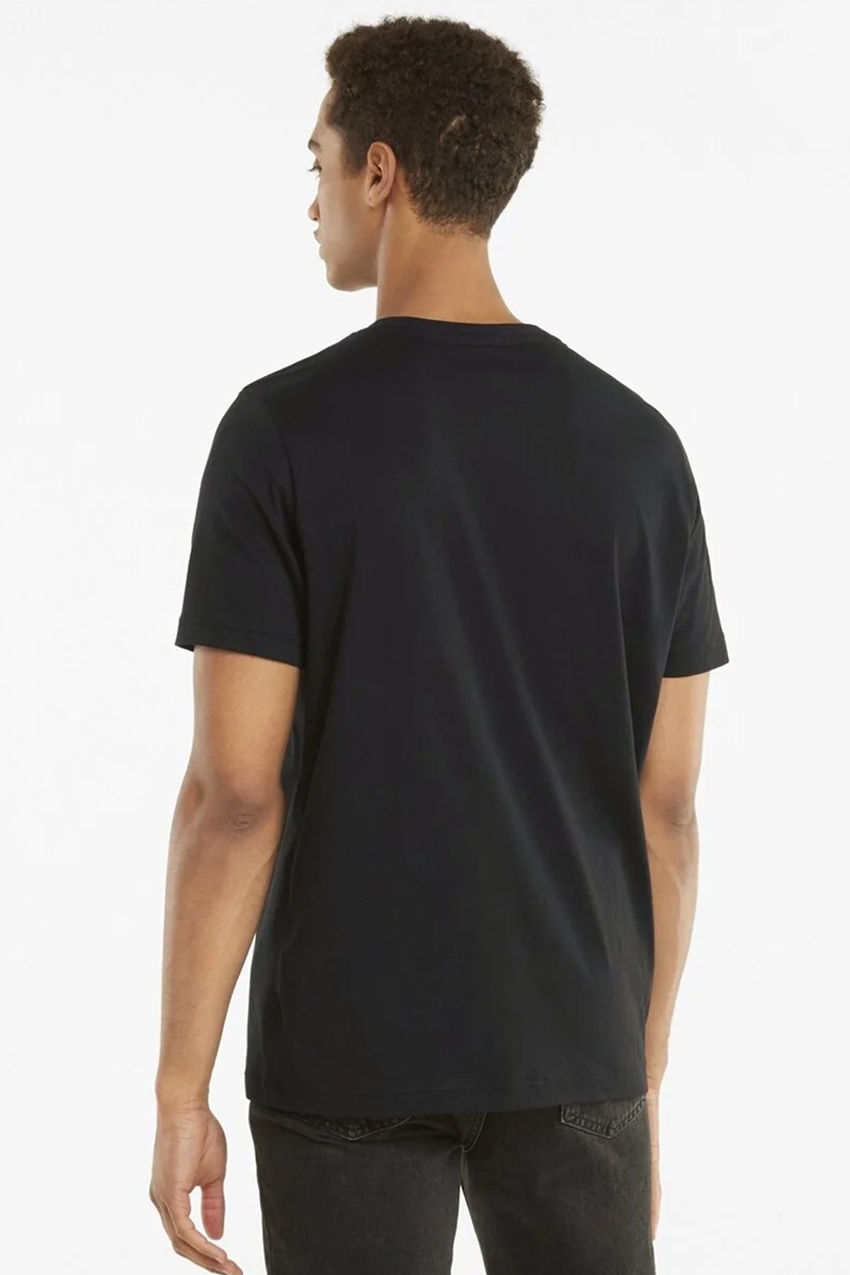 Puma Ferrari Race Ton B Shieldtee Erkek Tişört 53169201 Siyah