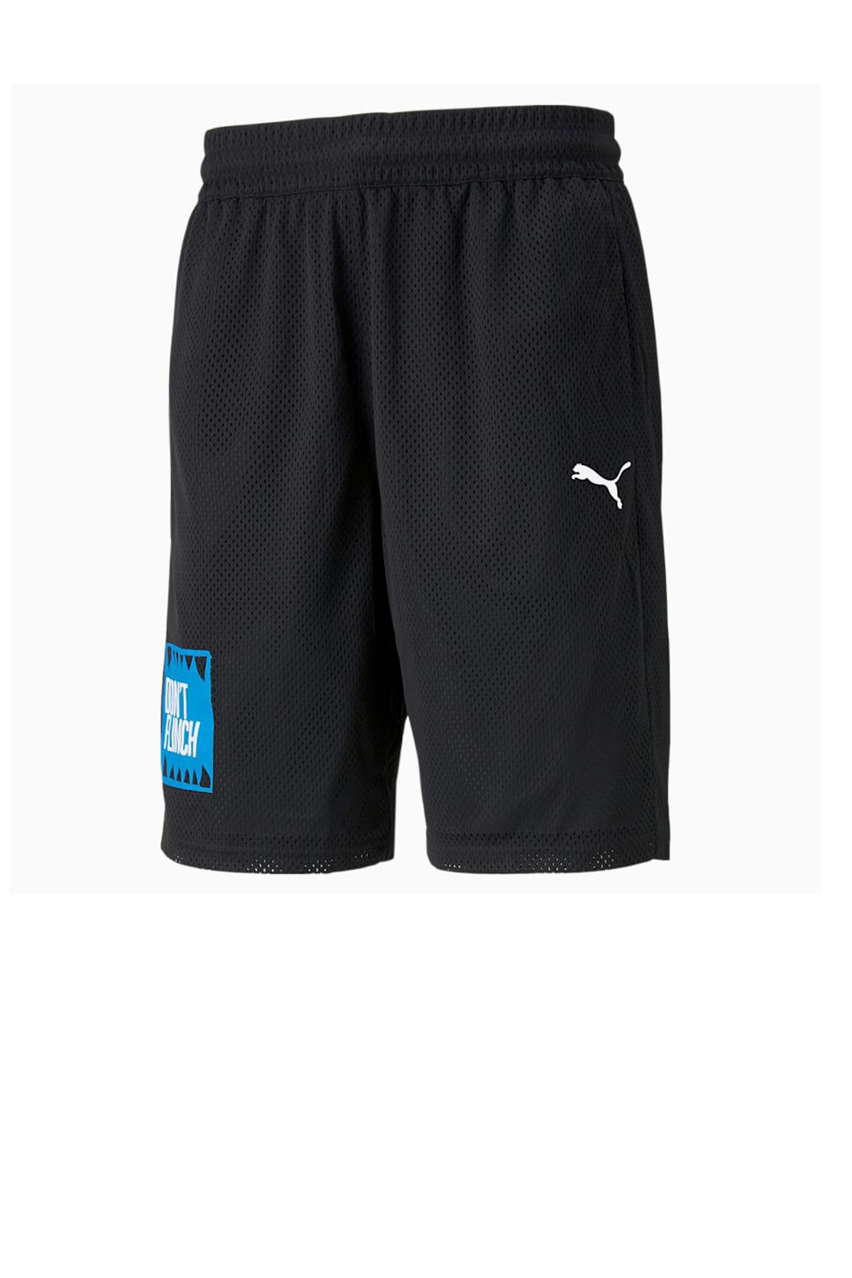 Puma Mesh Practice Erkek Basketbol Şortu 53219805 Siyah