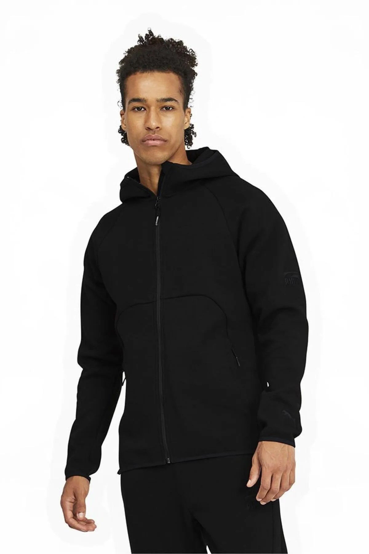 Puma Dime Jacket Kapüşonlu Sweat 53289201 Siyah