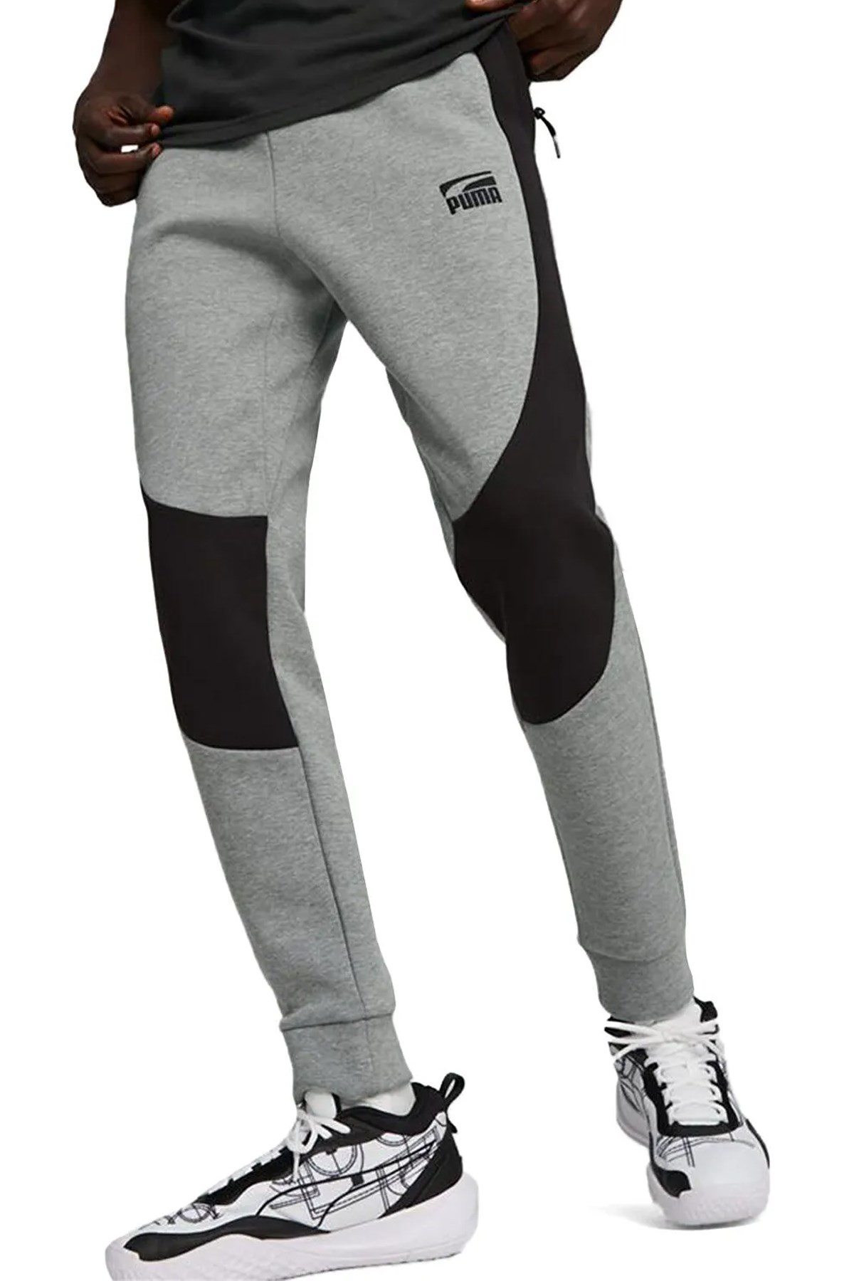 Puma Dime Pant Erkek Eşofman Altı 53289313 Gri