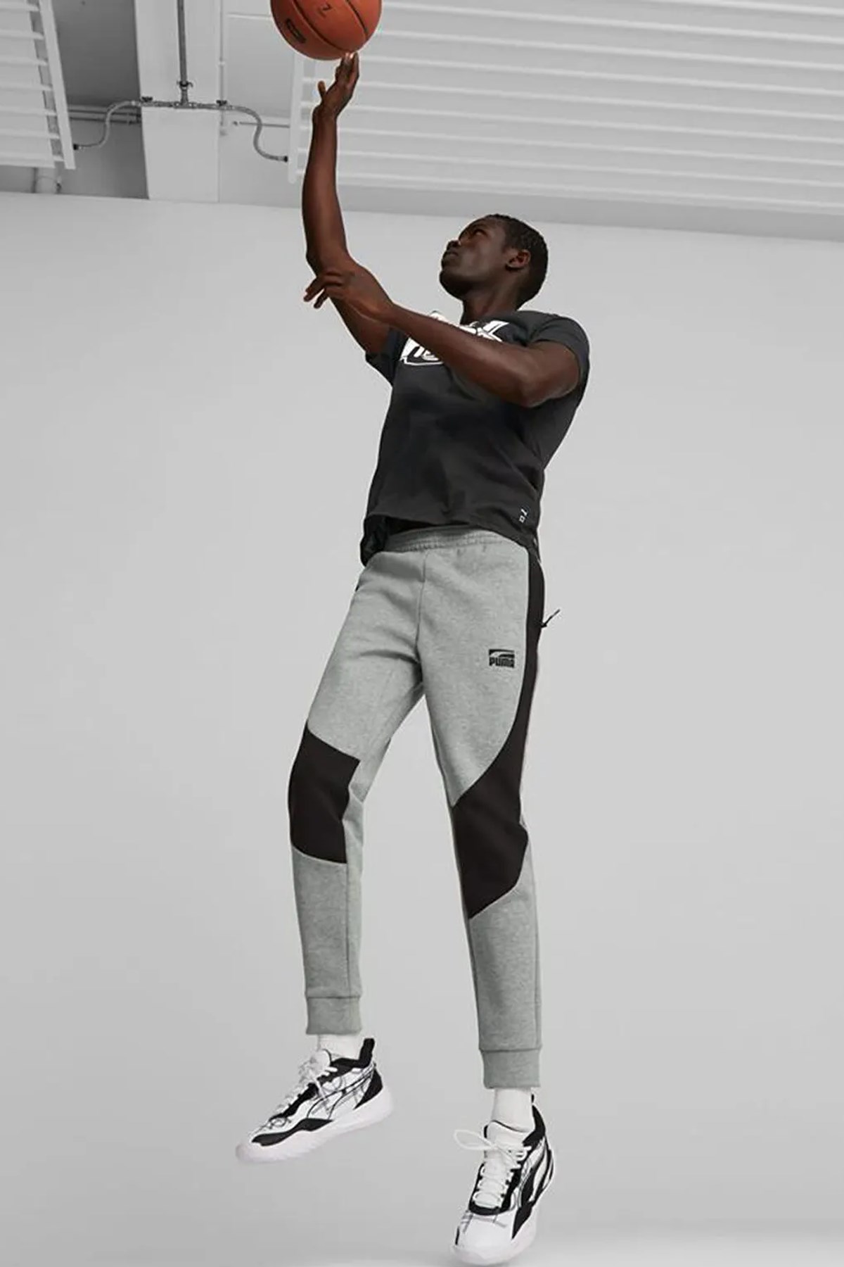 Puma Dime Pant Erkek Eşofman Altı 53289313 Gri