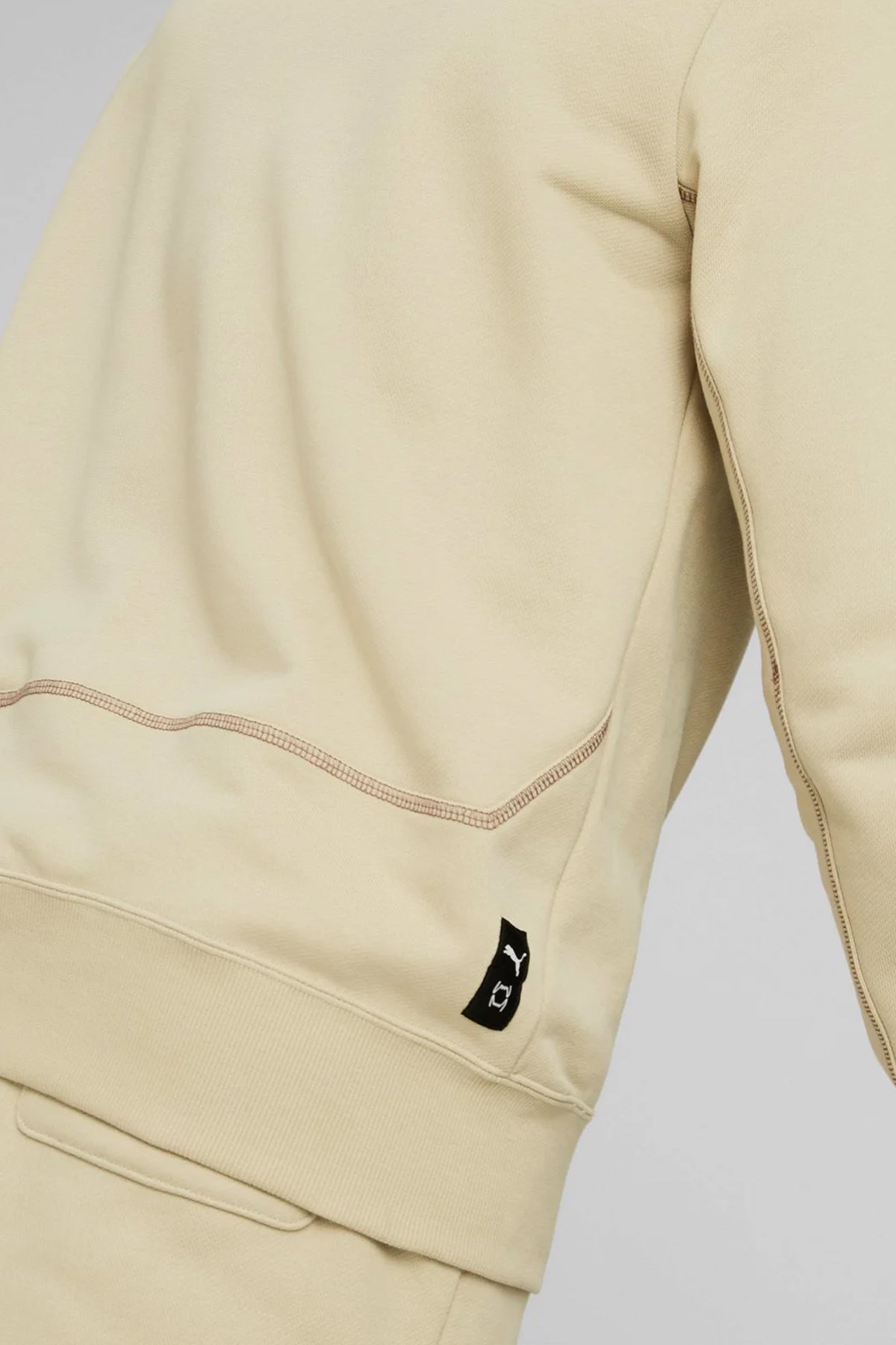 Puma Pivot Crew Emb Granola Erkek Sweatshirt 53324913 Bej