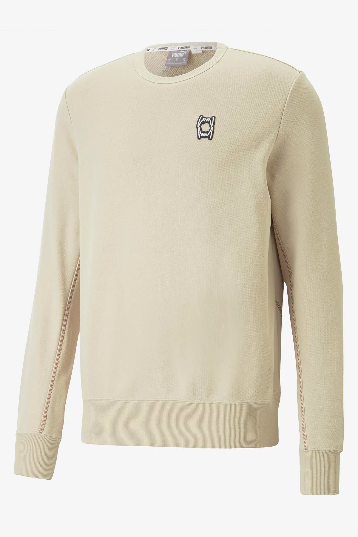 Puma Pivot Crew Emb Granola Erkek Sweatshirt 53324913 Bej