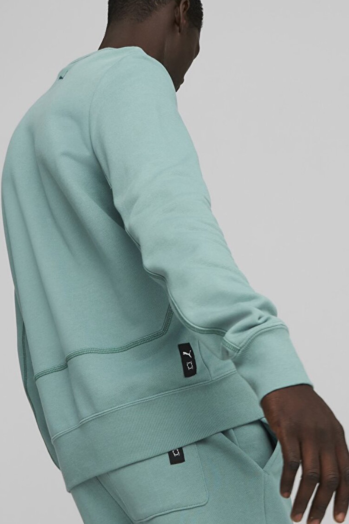 Puma Pivot Crew Emb Erkek Sweat 53324914 Mavi