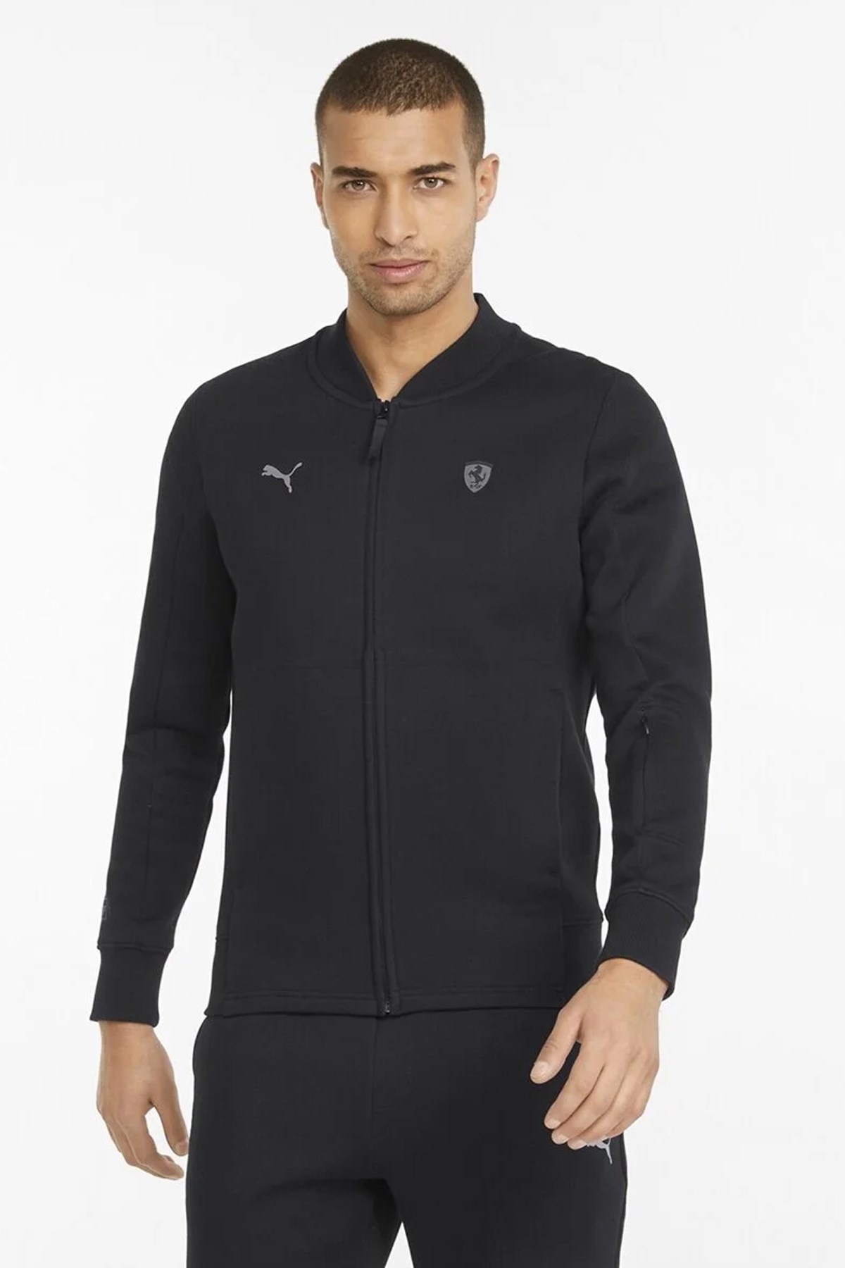 Puma Ferrari Style Erkek Sweatshirt 53421001 Siyah