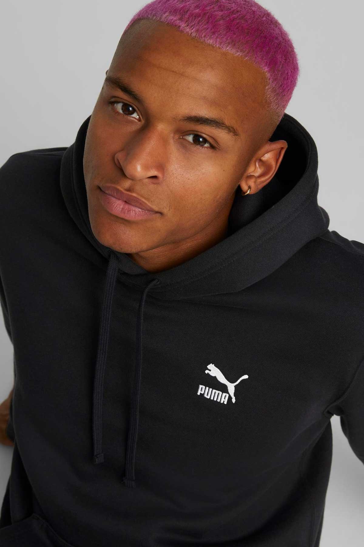 Puma Classics Small Logo Erkek Sweatshirt 53559601 Siyah