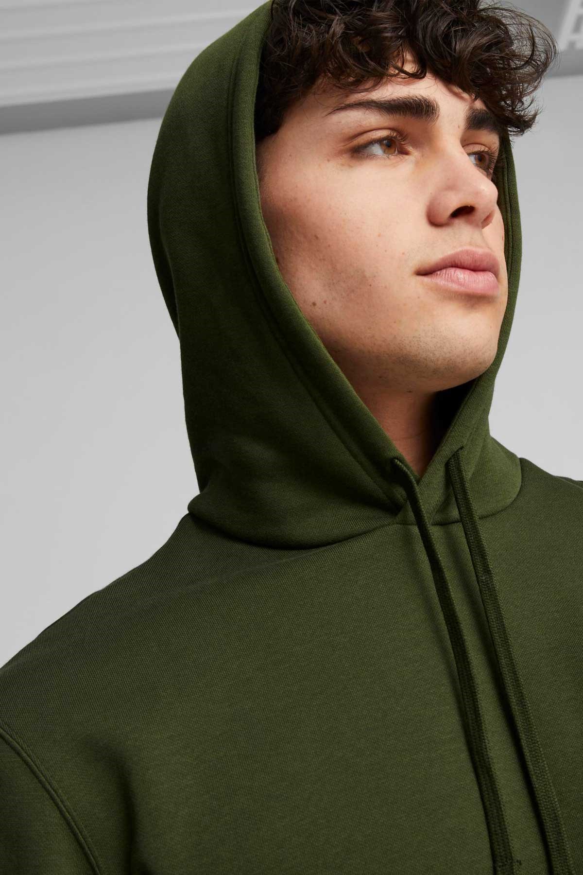 Puma Classics Small Logo Erkek Sweatshirt 53559631 Yeşil