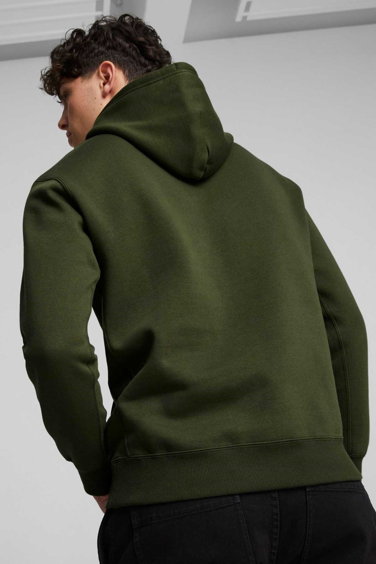 Puma Classics Small Logo Erkek Sweatshirt 53559631 Yeşil