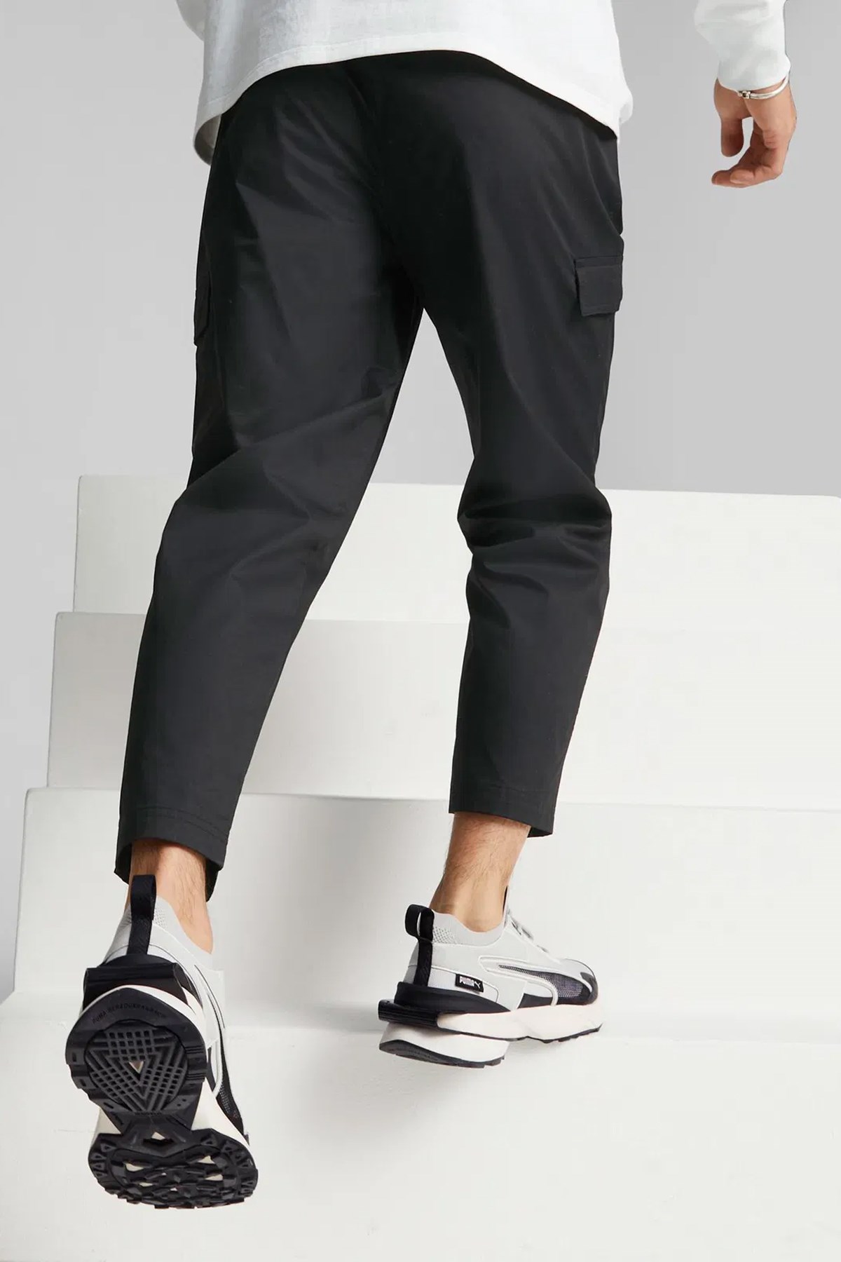 Puma Classics Woven Pants Erkek Tek Alt 53560501 Siyah