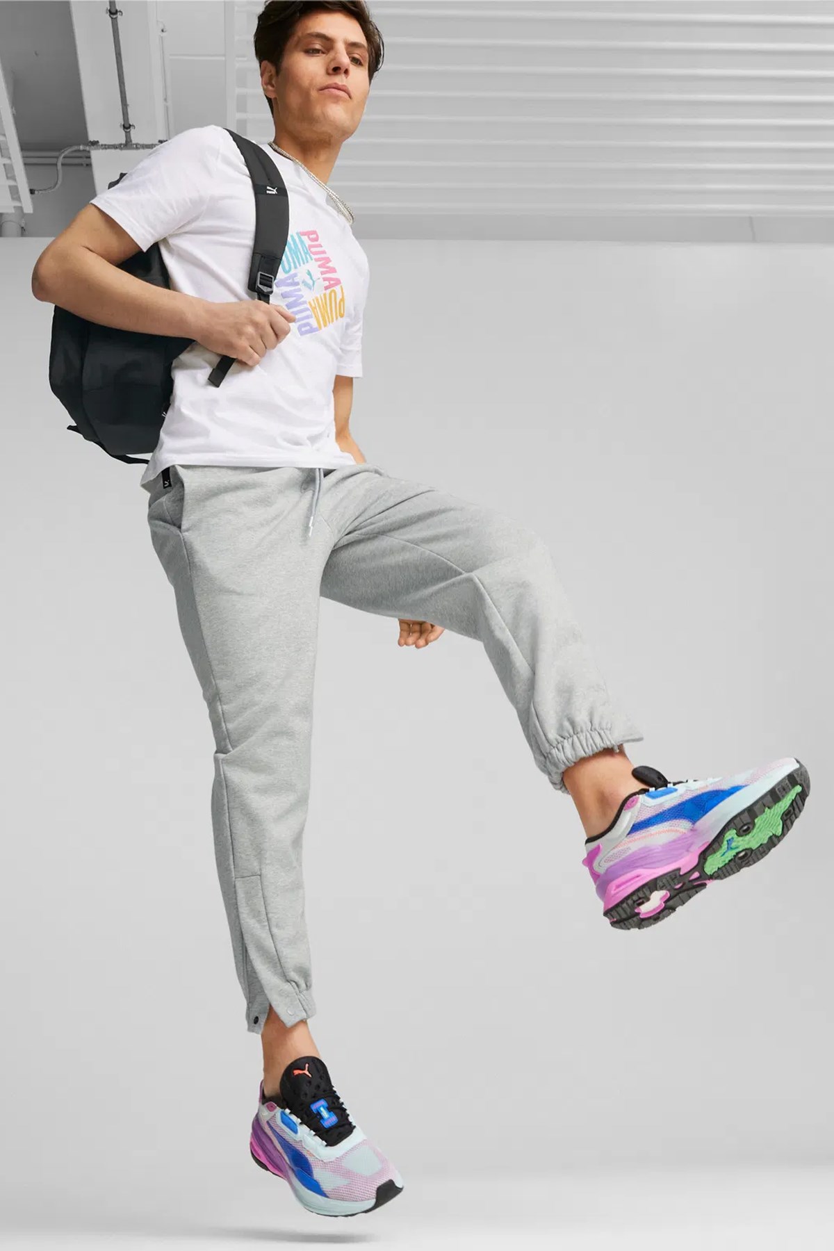 Puma Swxp Sweatpants Erkek Tek Alt 53566204 Gri