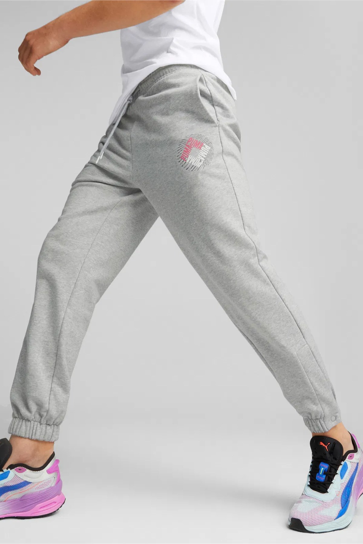 Puma Swxp Sweatpants Erkek Tek Alt 53566204 Gri