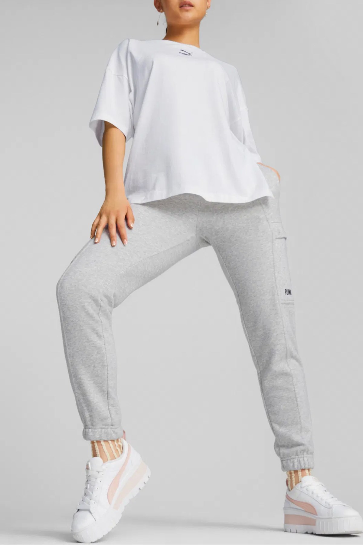 Puma Swxp Cargo Pants Erkek Pantolon 53574004 Gri