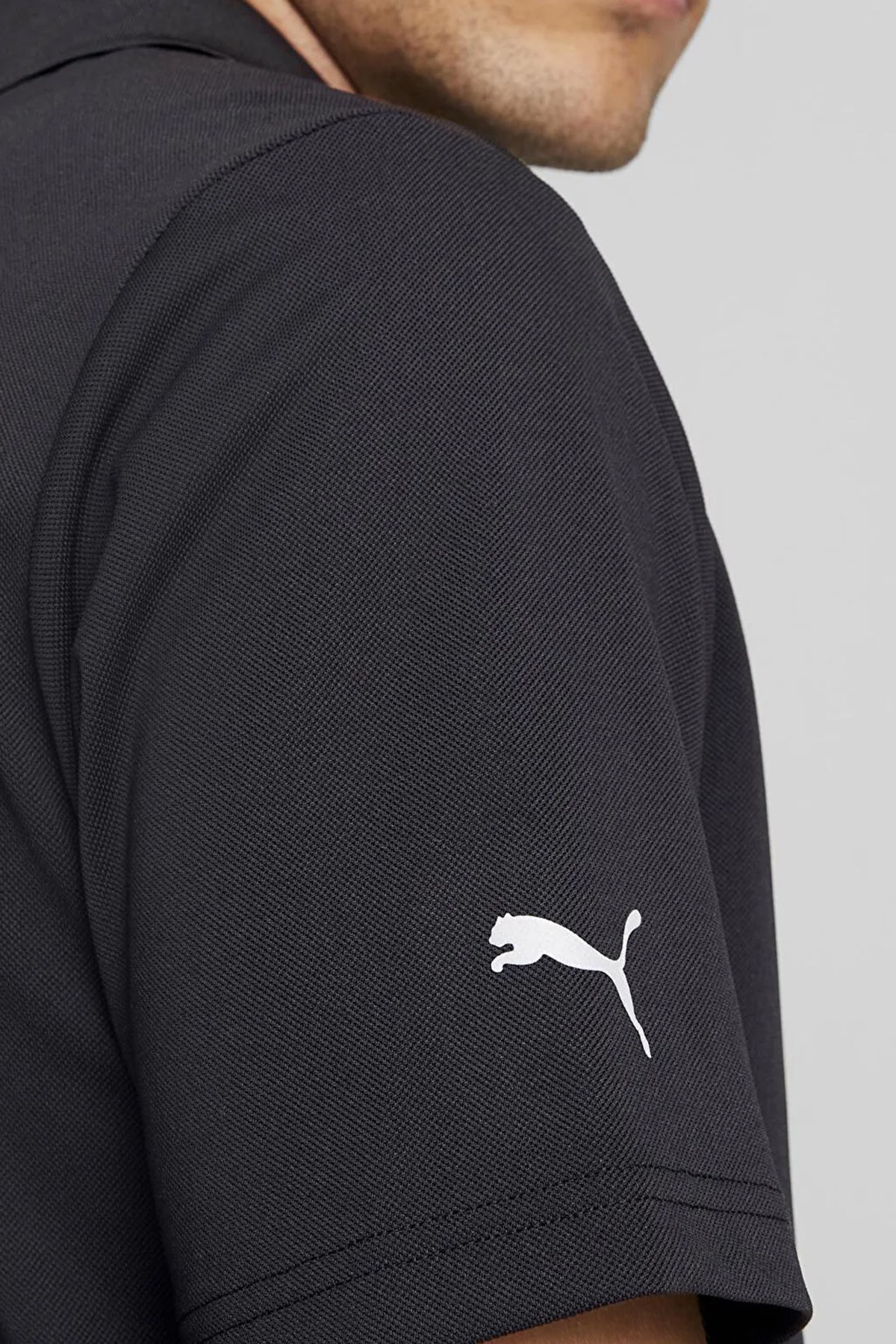 Puma Ferrari Style Erkek Polo Tişört 53577501 Siyah