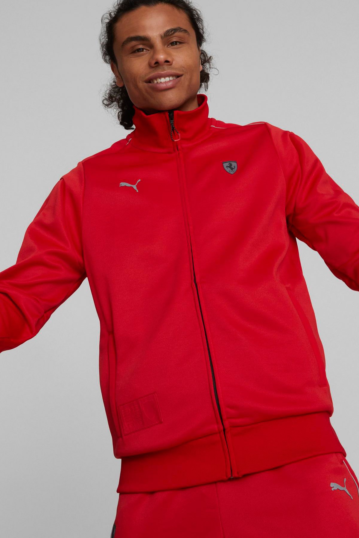 Puma Ferrari Style MT7 Erkek Ceket 53577702 Kırmızı