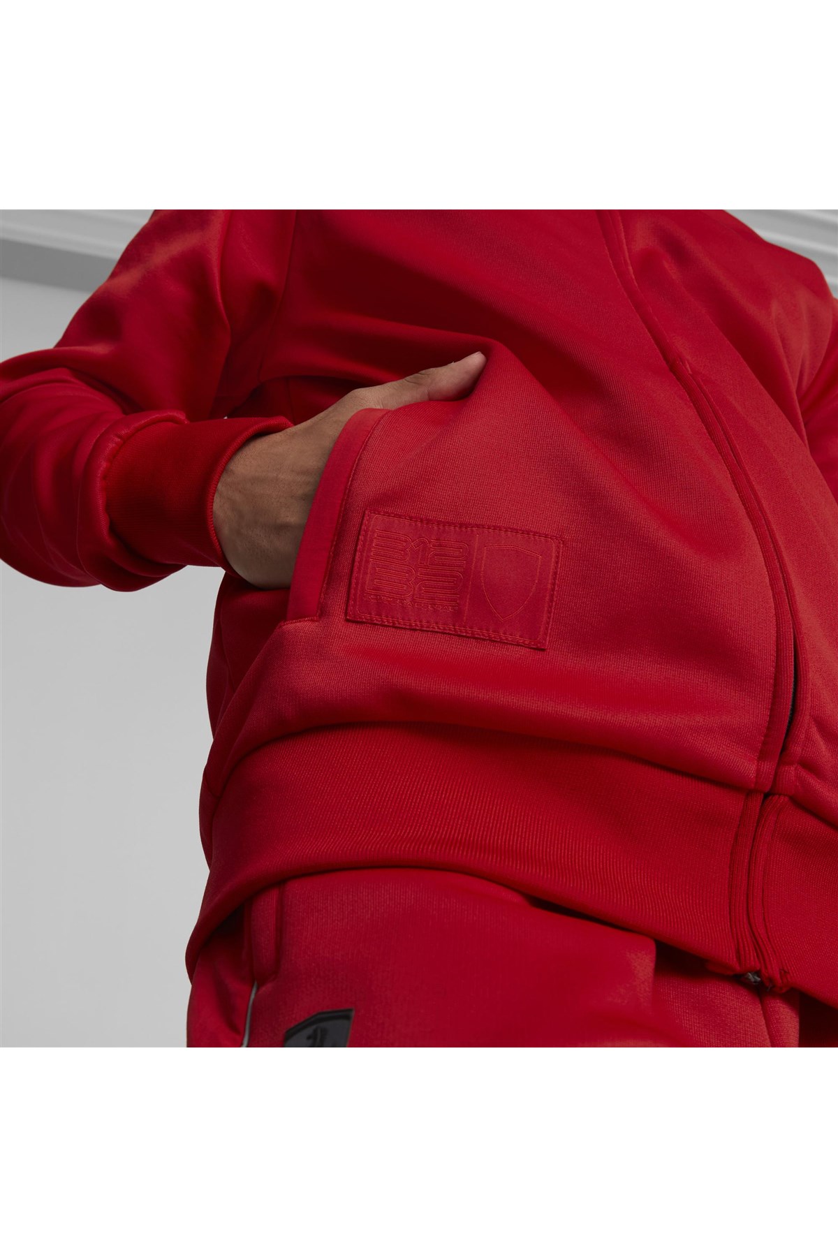Puma Ferrari Style MT7 Erkek Ceket 53577702 Kırmızı