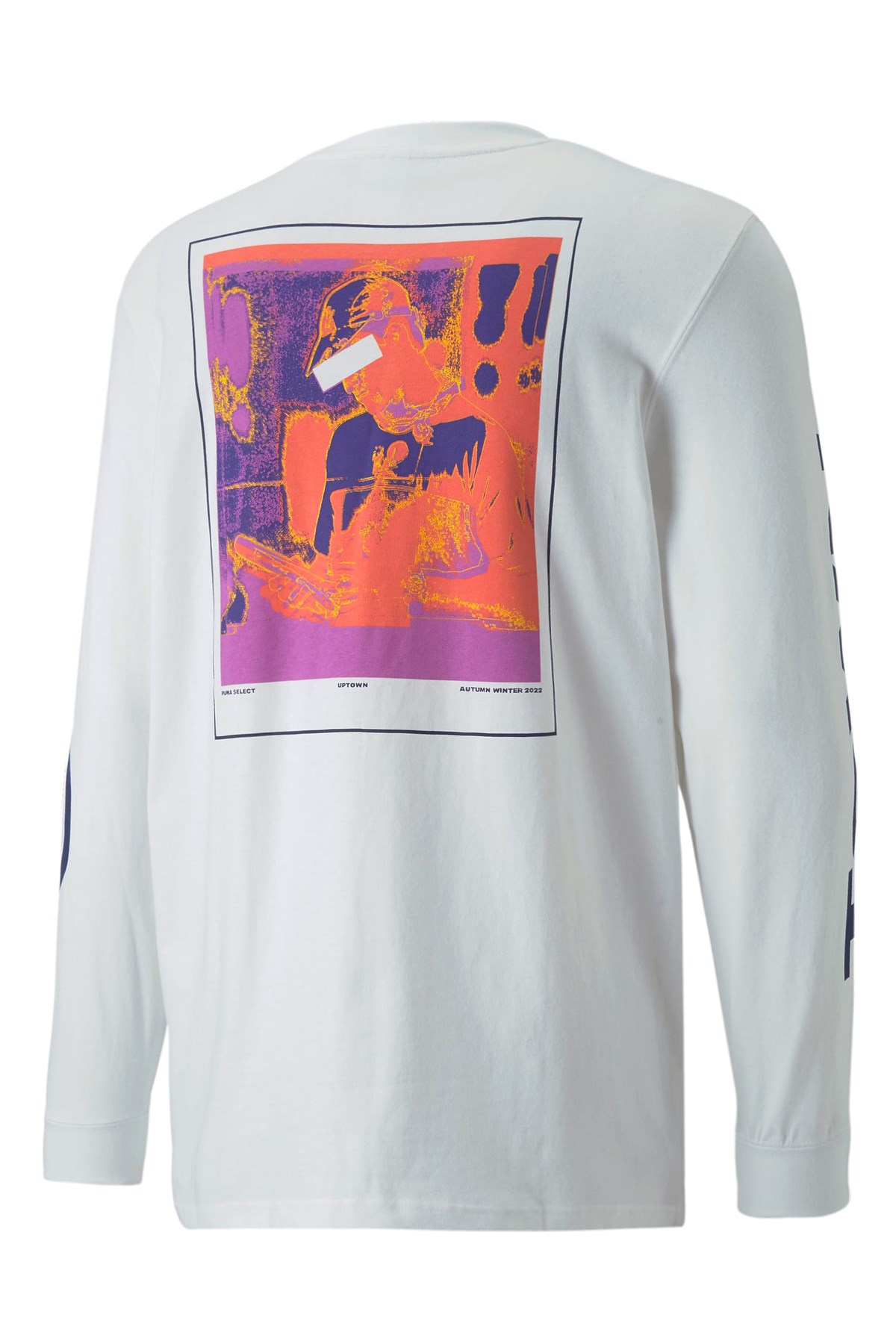 Puma Uptown Erkek Sweatshirt 53580702 Beyaz