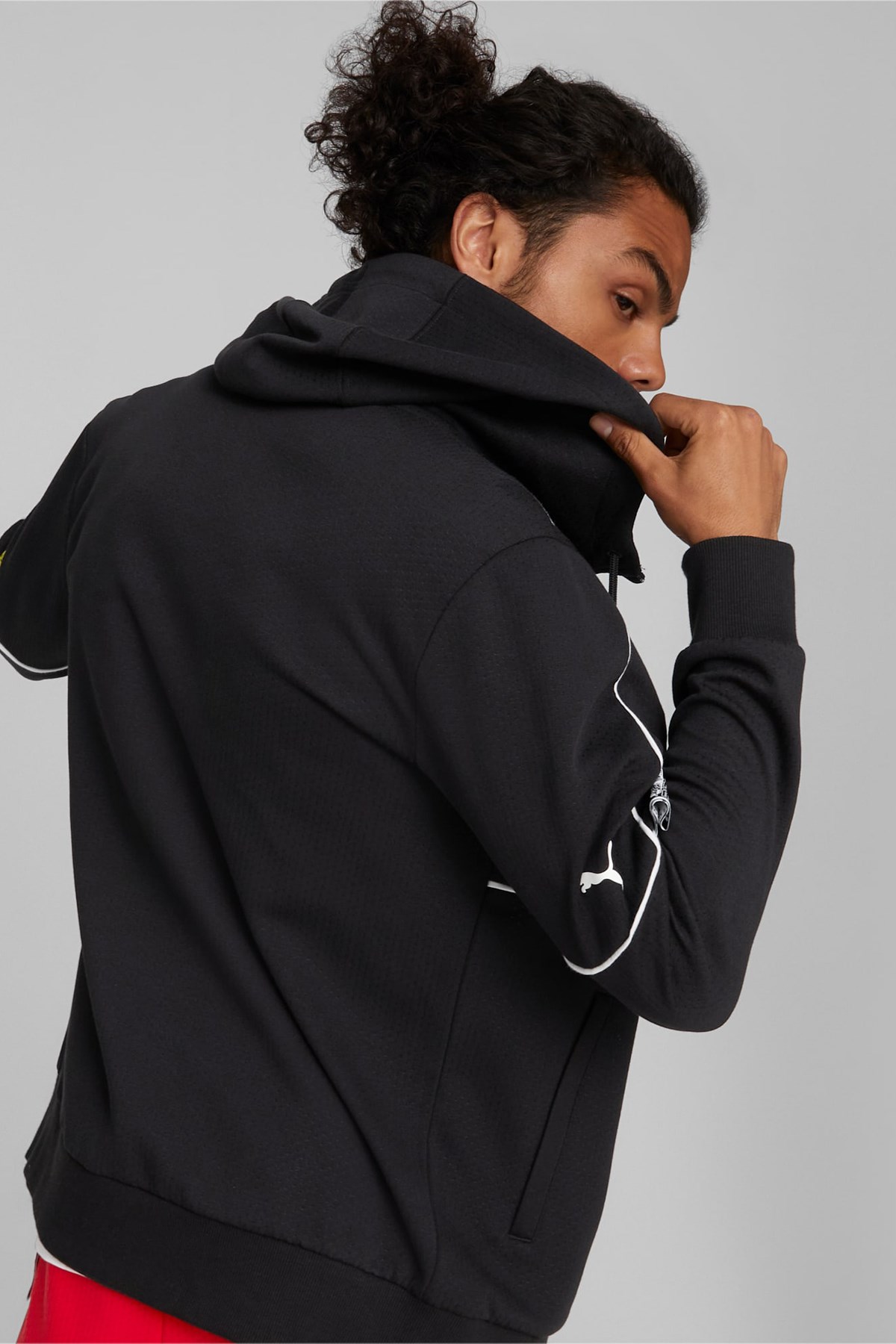 Puma Ferrari Race Hdd Erkek Sweatshirt 53582901 Siyah