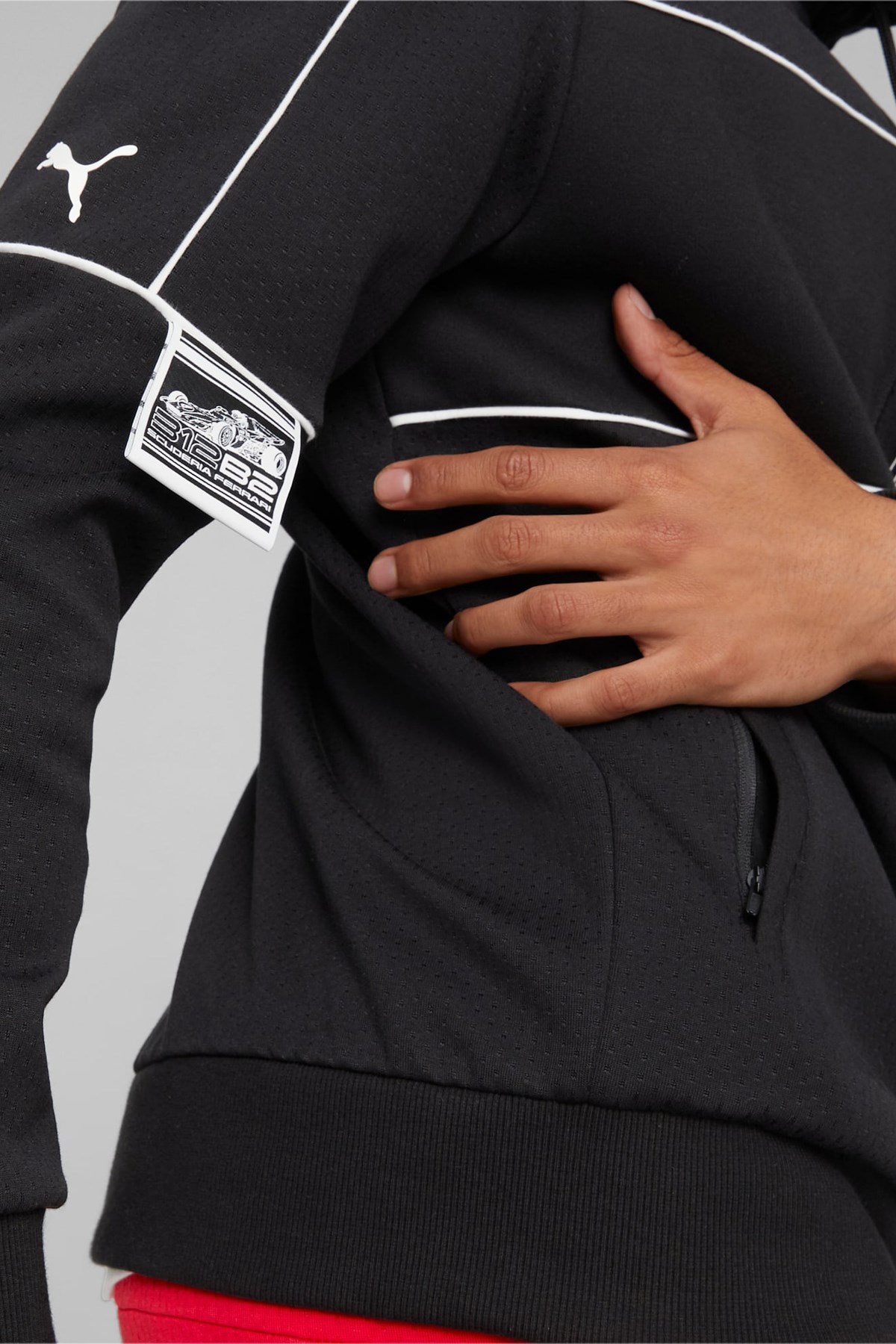 Puma Ferrari Race Hdd Erkek Sweatshirt 53582901 Siyah