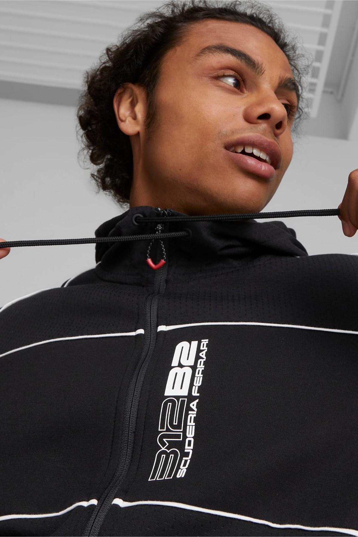 Puma Ferrari Race Hdd Erkek Sweatshirt 53582901 Siyah