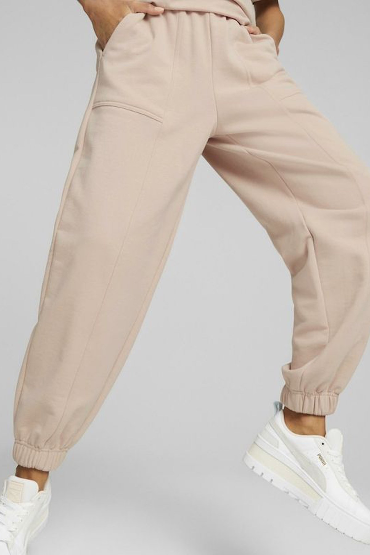 Puma Downtown Sweatpants Kadın Tek Alt 53607247 Pembe